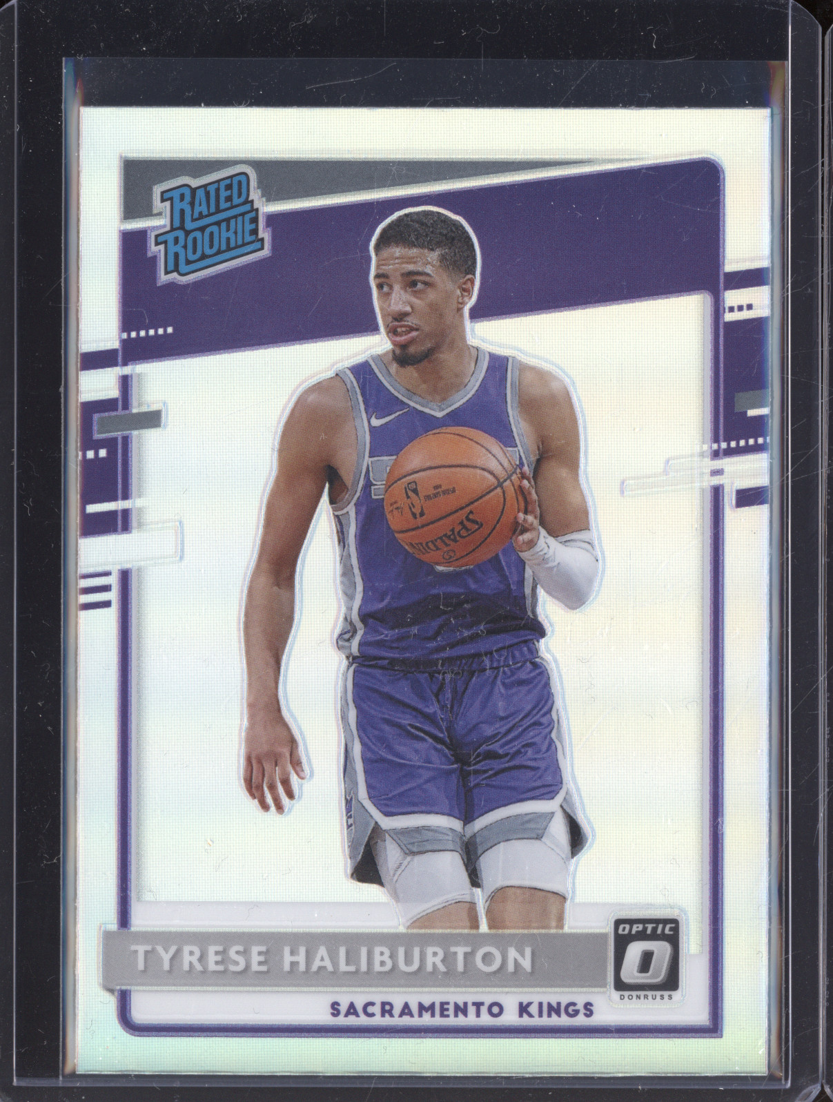 2020-21 Donruss Optic #162 Tyrese Haliburton — front