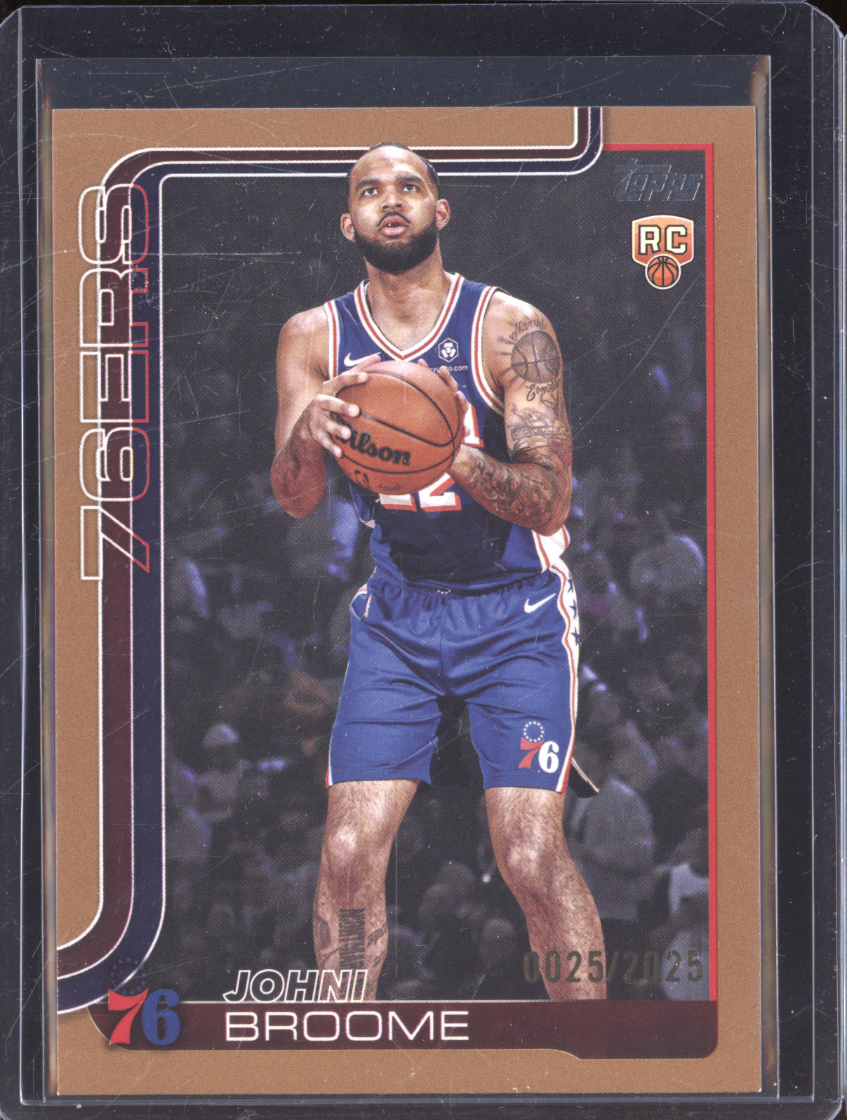 2025 Topps Basketball #0025 Johni Broome — front