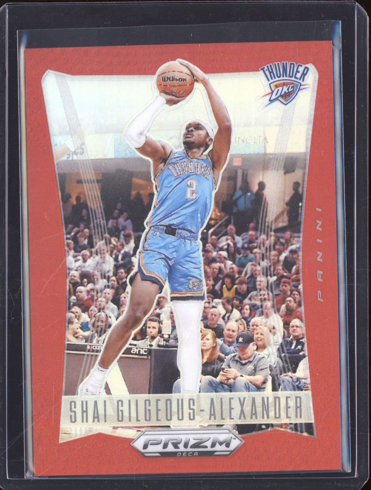 2023-24 Panini Prizm Deca #110 Shai Gilgeous-Alexander — front