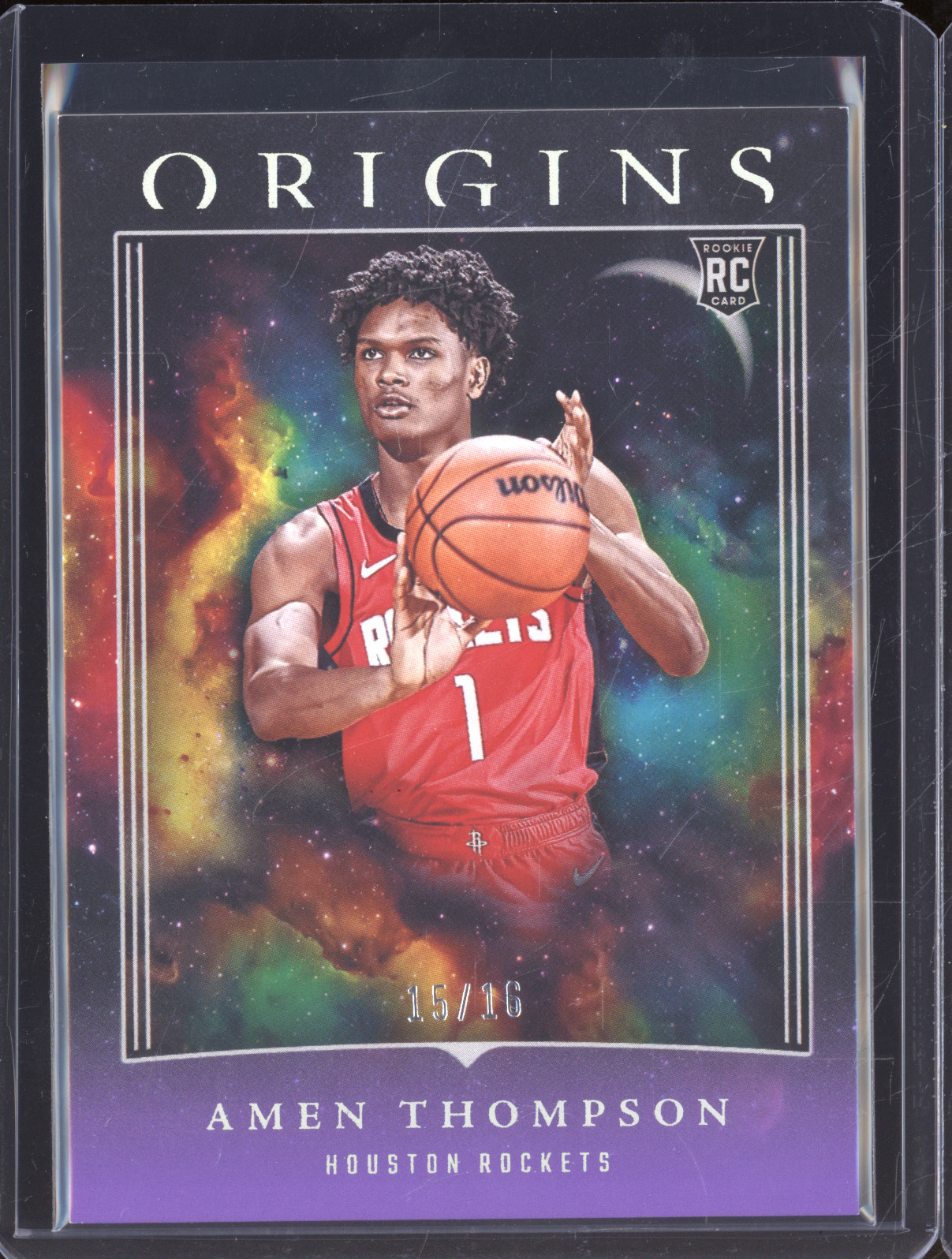 2023-24 Panini Origins #99 Amen Thompson RC Rookie — front