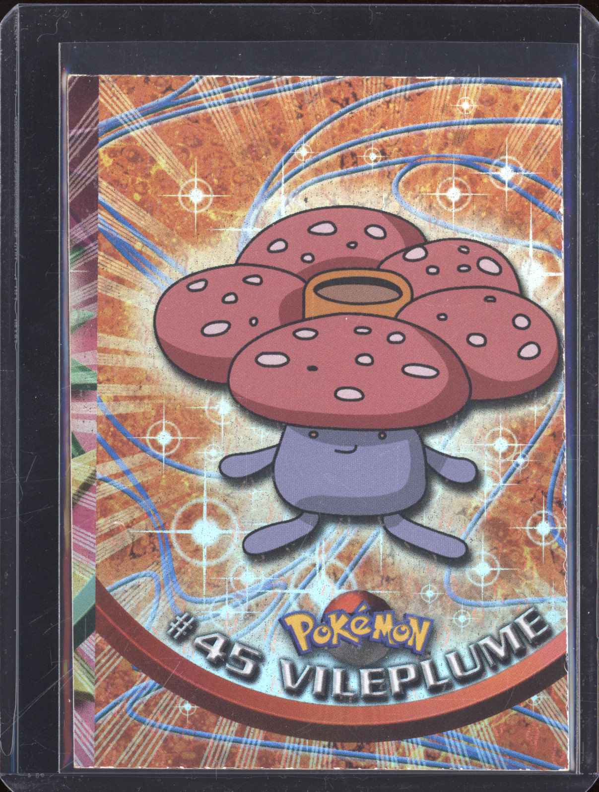 1999 Topps Pokemon TV Animation Edition #45 Vileplume — front