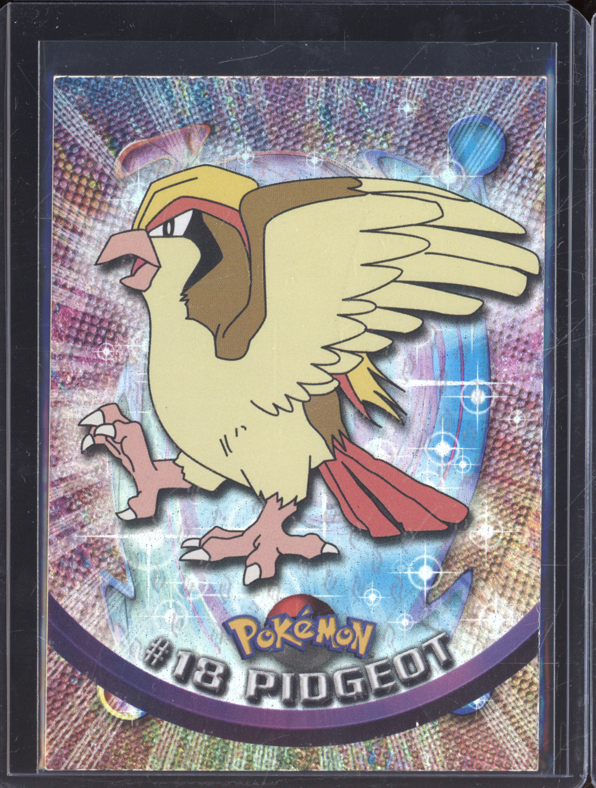 1999 Topps Pokémon #18 Pidgeot — front