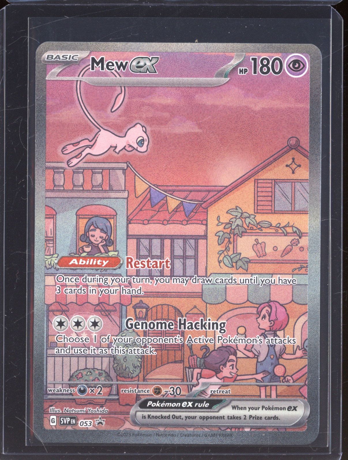 2023 Pokemon SV: Scarlet & Violet Promo Cards #053 Mew ex — front