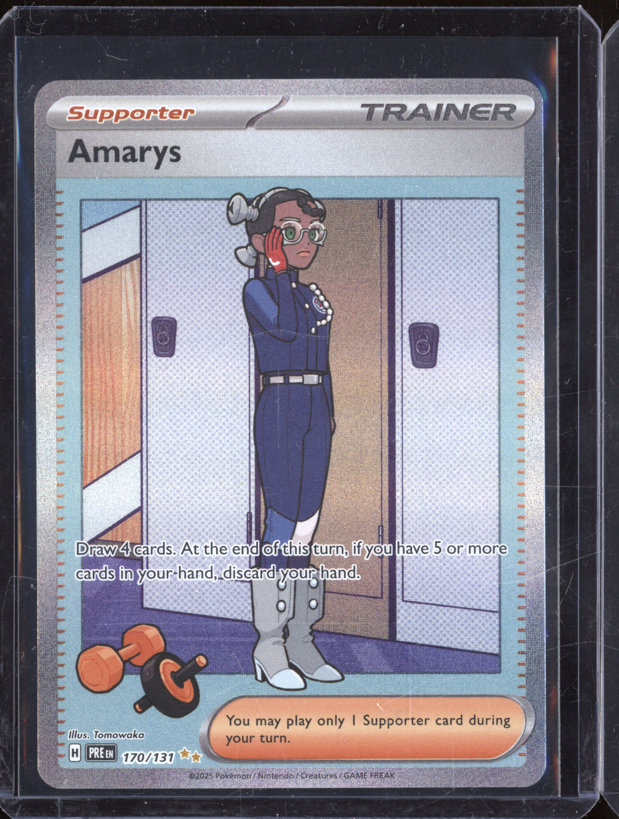 2025 Pokémon Prismatic Evolutions #170/131 Amarys — front