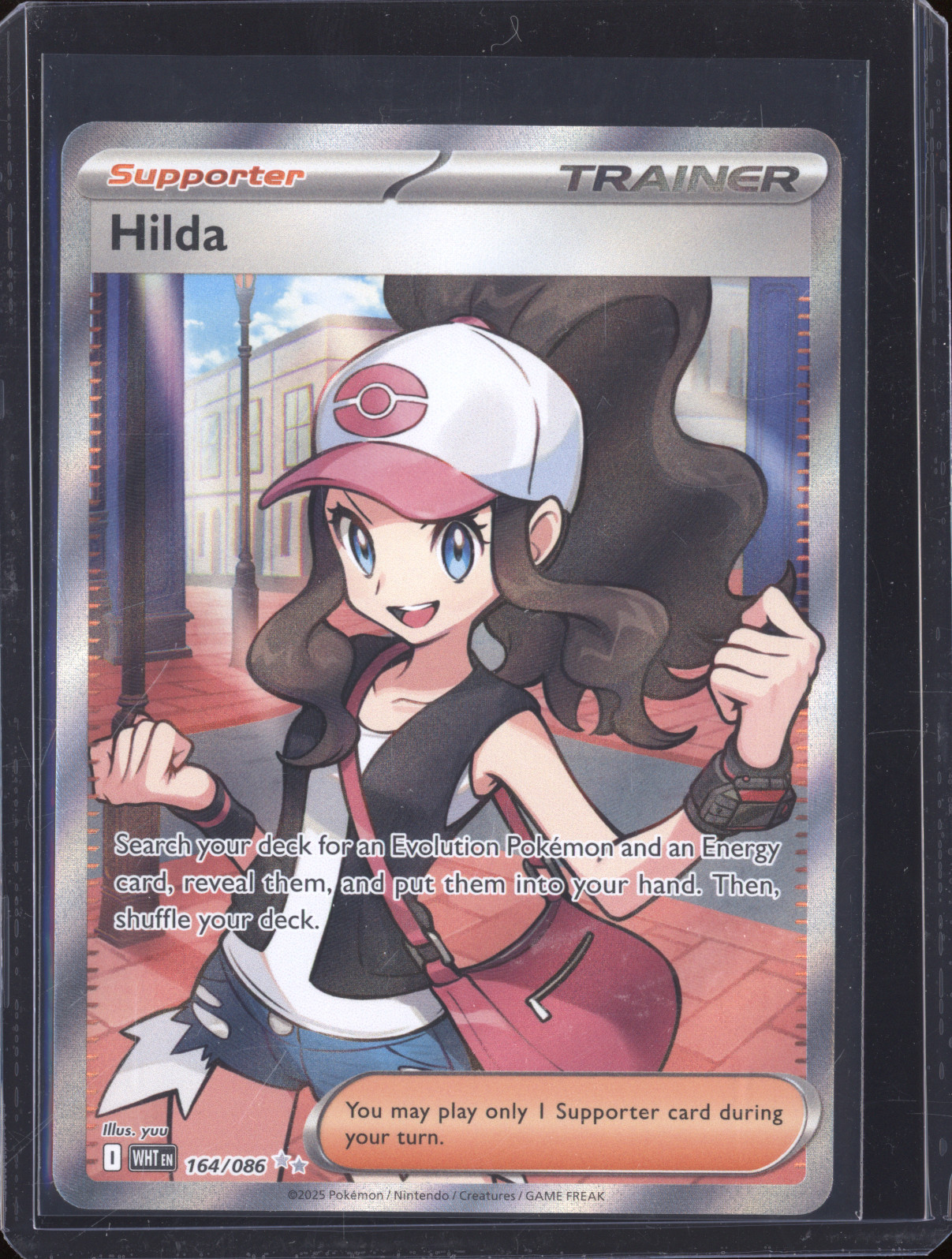 2025 Pokémon SV: White Flare #164 Hilda — front