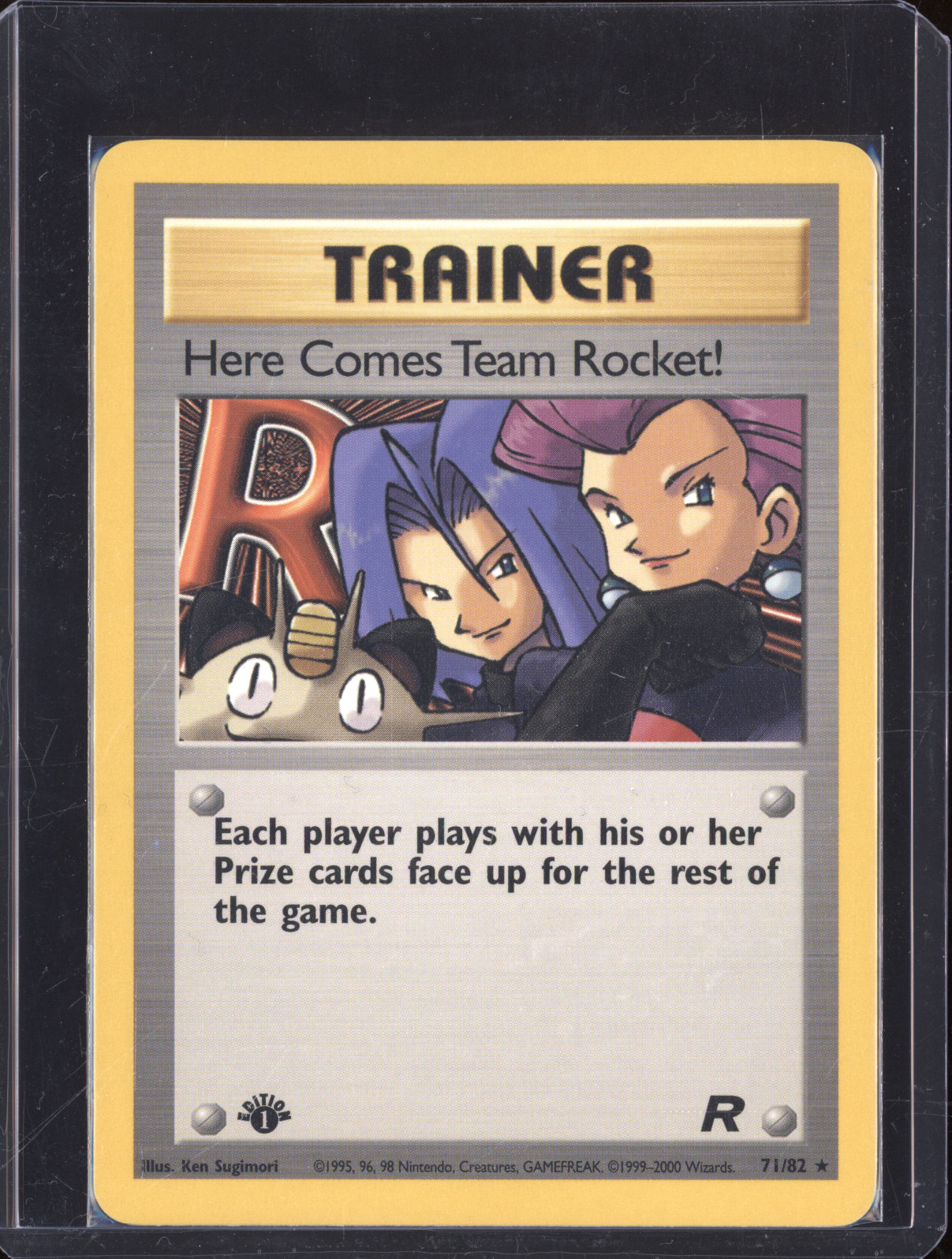 2000 Pokémon #71 Here Comes Team Rocket! — front