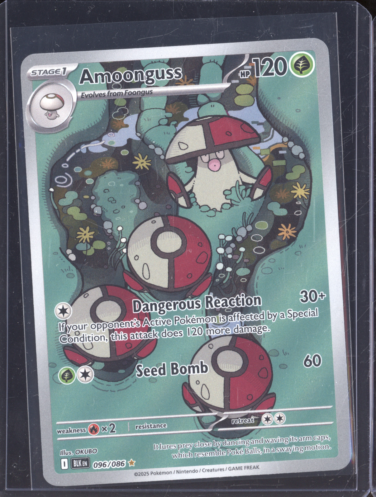 2025 Pokemon #096 Amoonguss — front