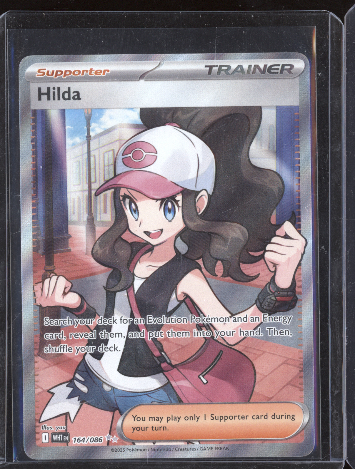 2025 Pokémon White Flare #164 Hilda — front