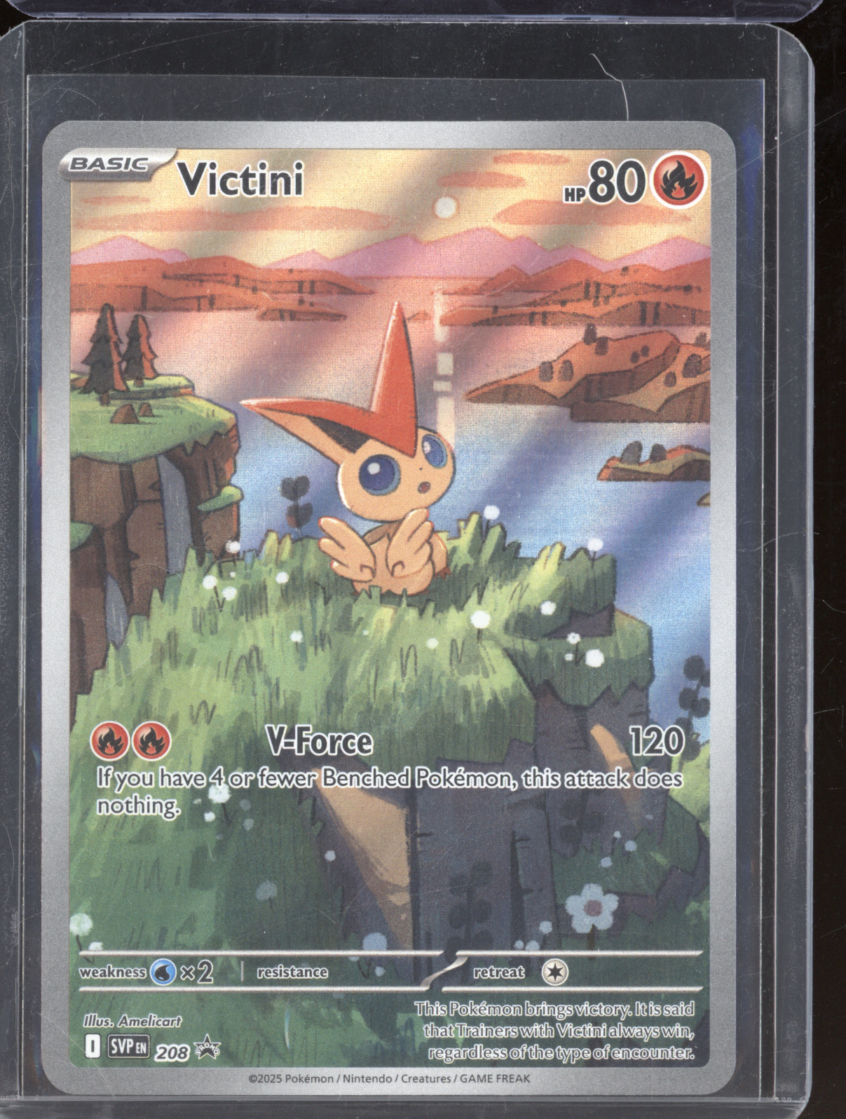 2025 Pokémon SVP #208 Victini — front