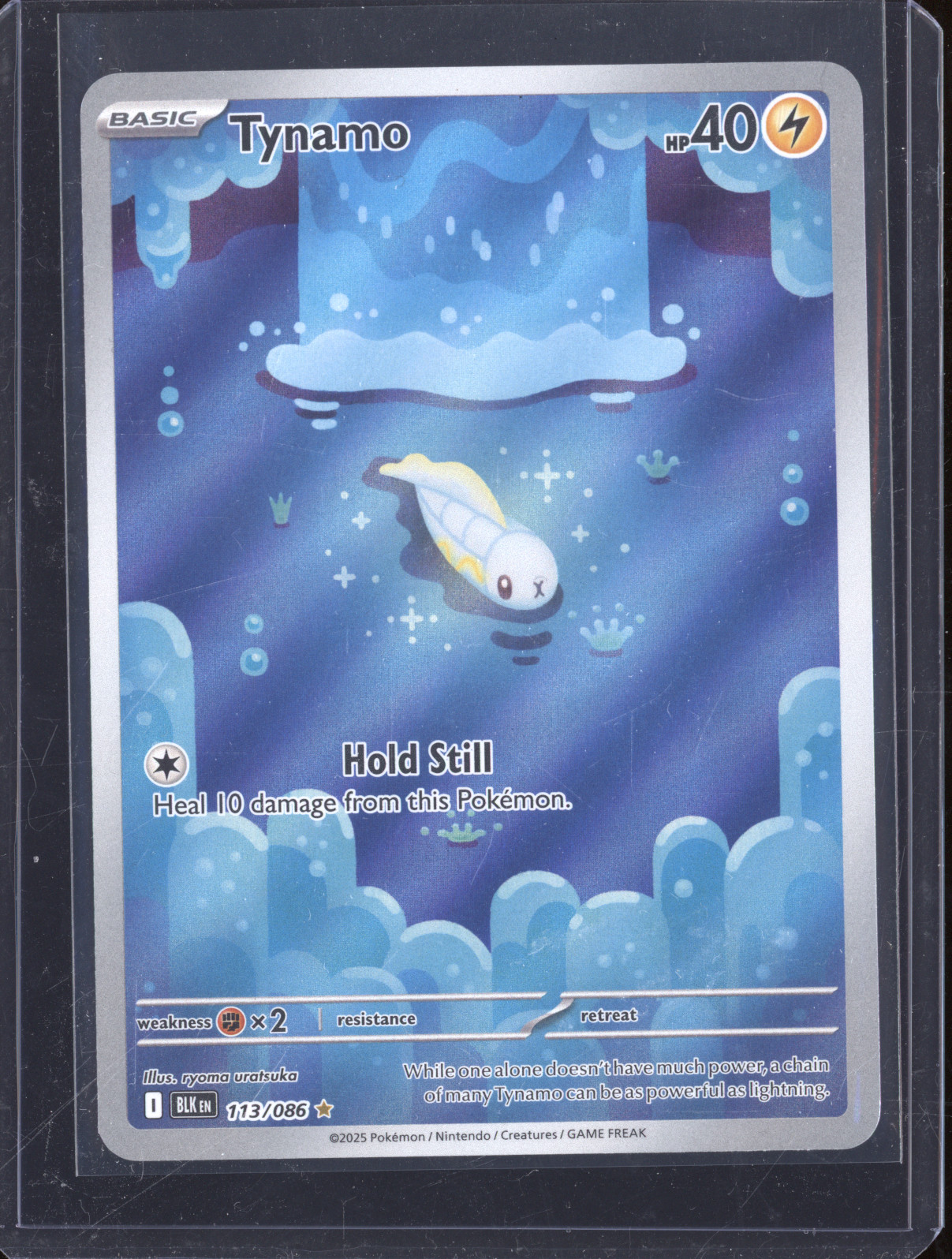 2025 Pokémon TCG Black Bolt #113 Tynamo — front
