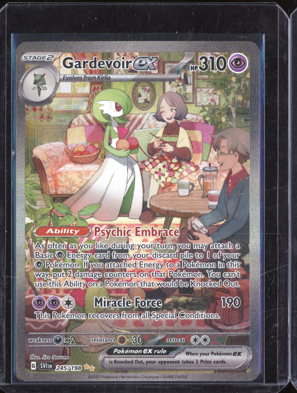 2023 Pokemon Scarlet & Violet Base Set #245/198 Gardevoir ex — front