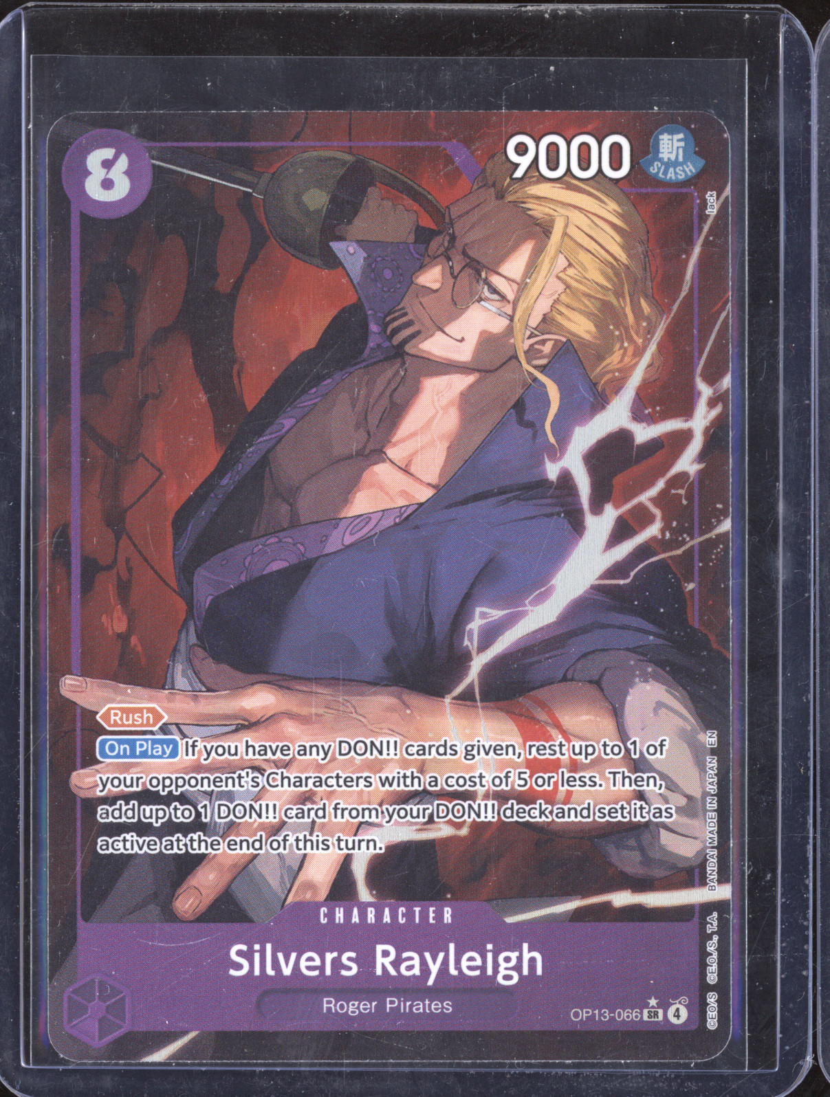 2024 One Piece OP13-066 Silvers Rayleigh — front