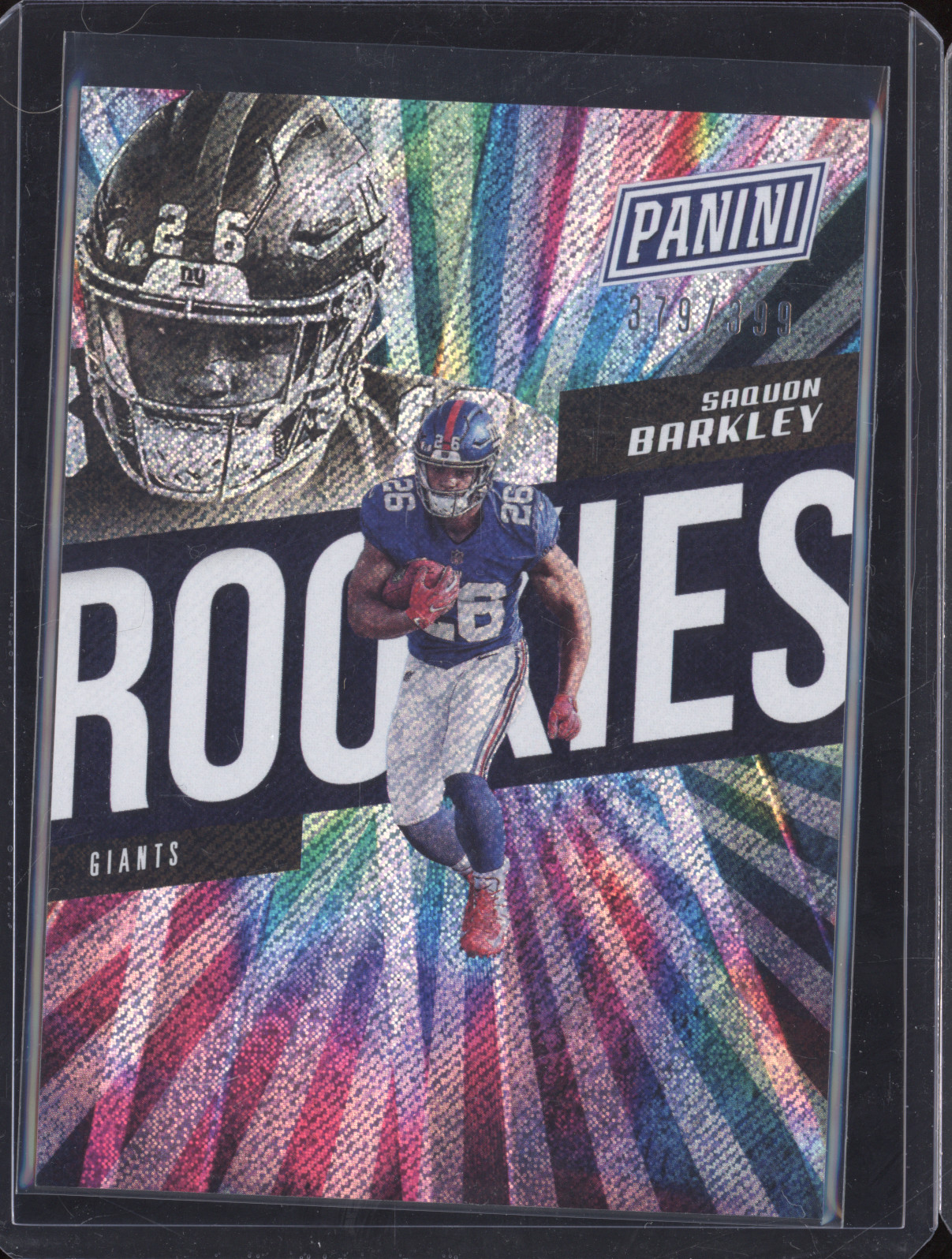 2018 Panini National Convention #379 Saquon Barkley — front
