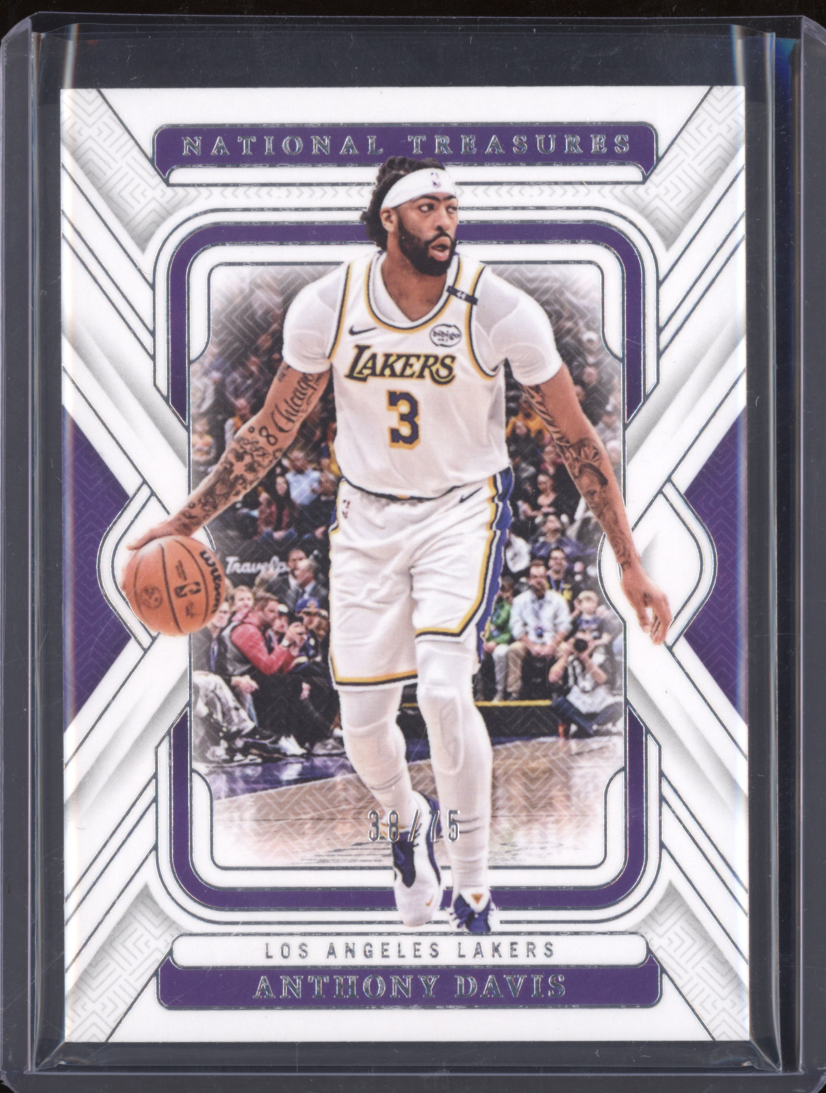 2024-25 Panini National Treasures #384/25 Anthony Davis — front