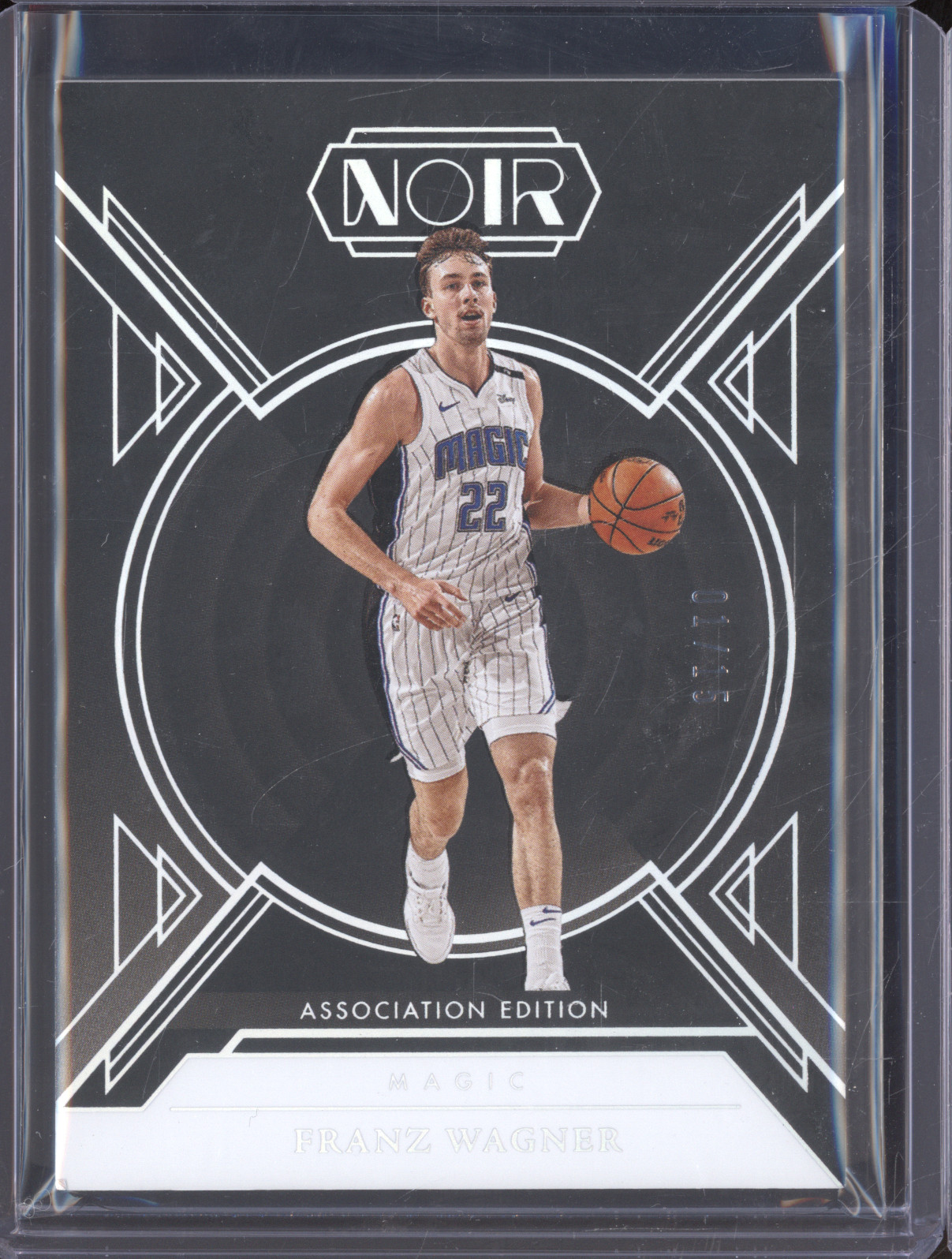 2024-25 Panini Noir Association Edition Franz Wagner — front