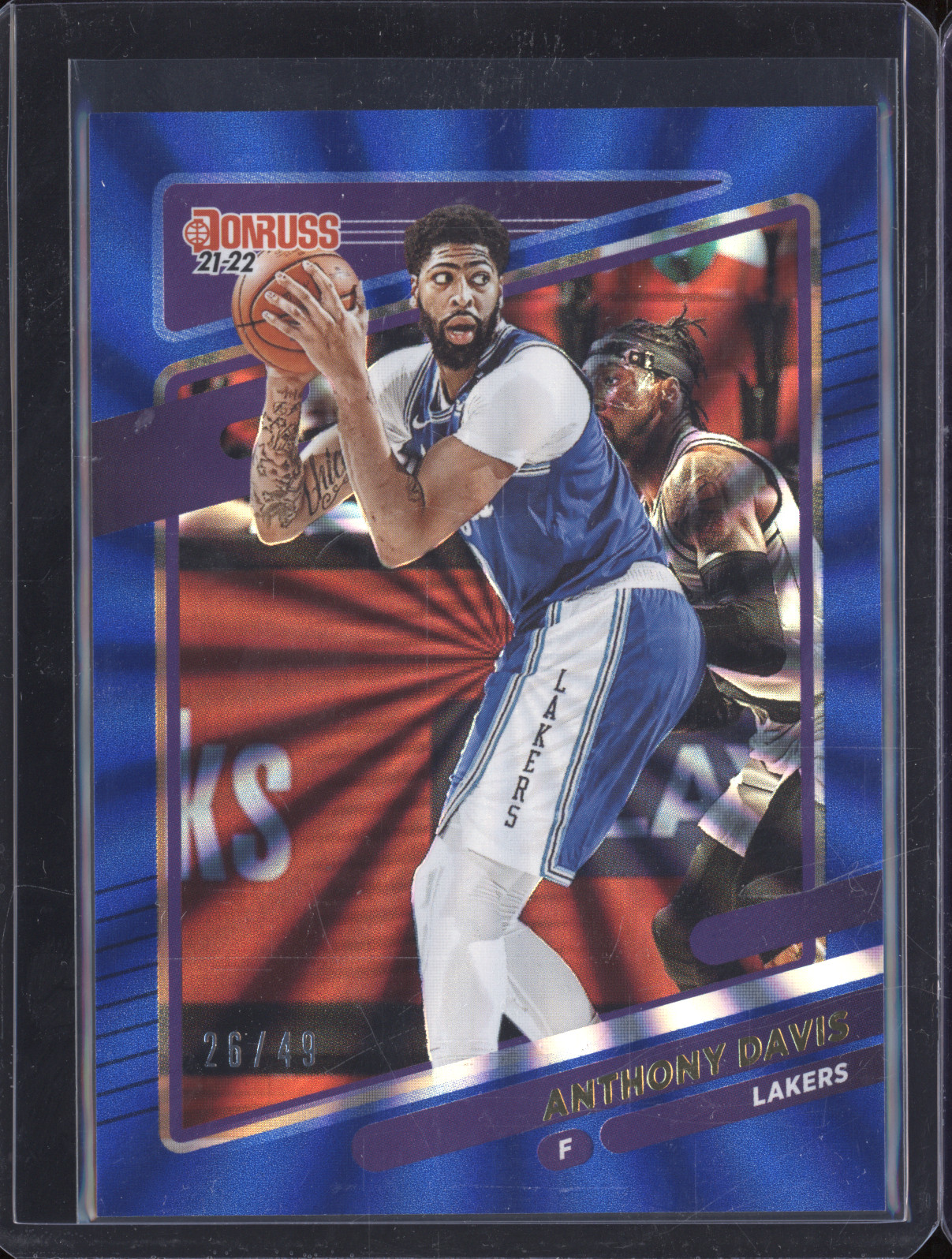 2021-22 Donruss #172 Anthony Davis — front