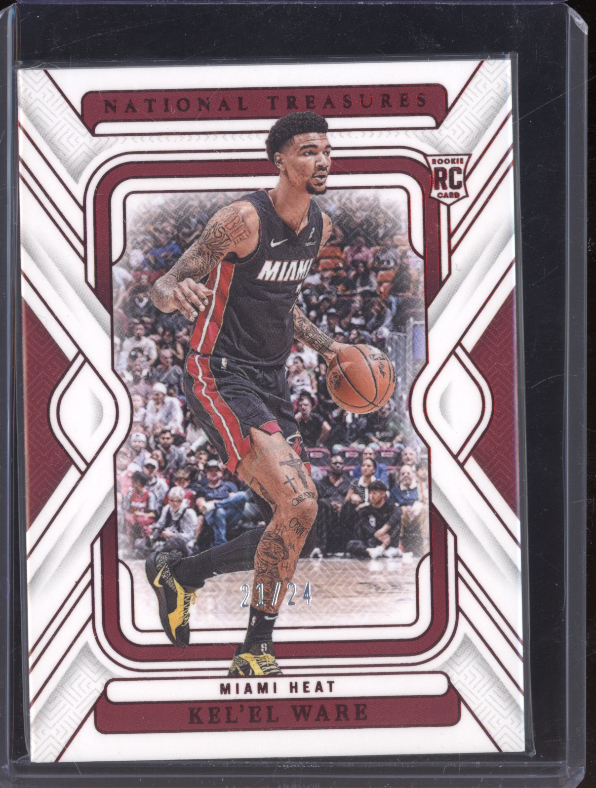 2024-25 Panini National Treasures #21 Kel'el Ware — front