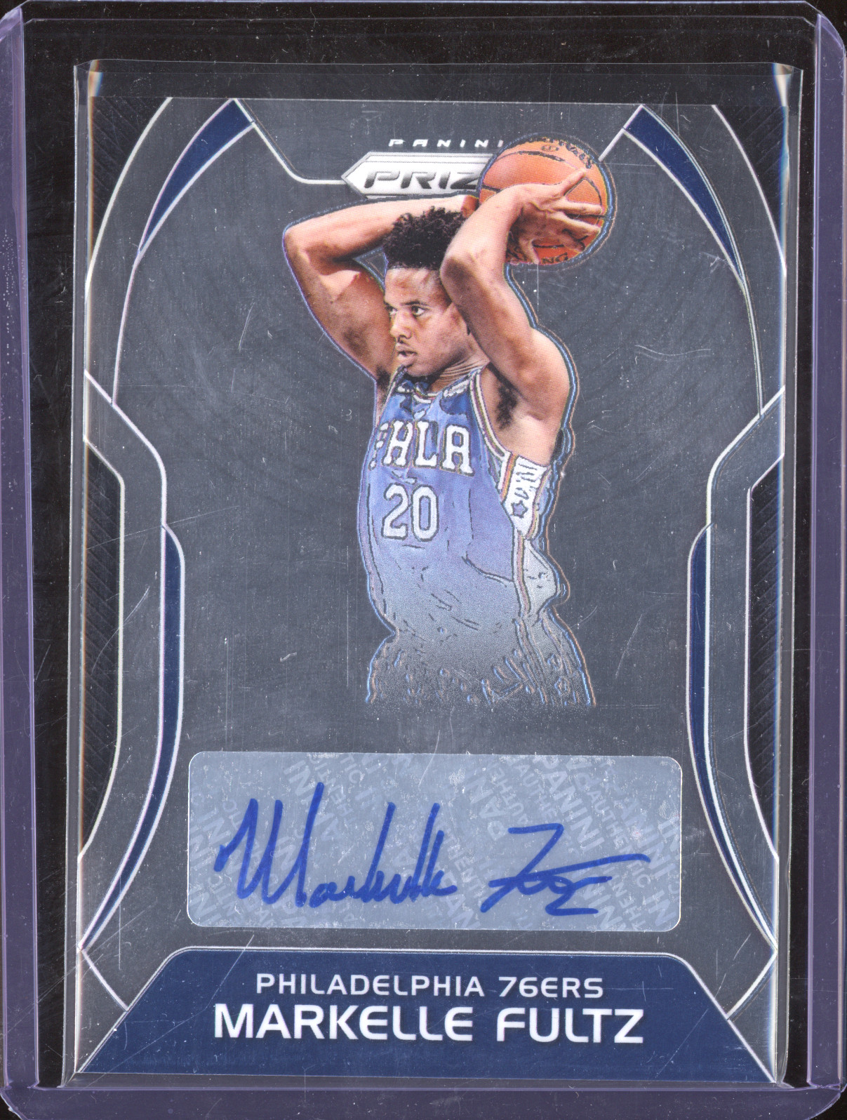 2017-18 Panini Prizm Sensational Signatures Markelle Fultz #SS-MF Rookie Auto RC — front