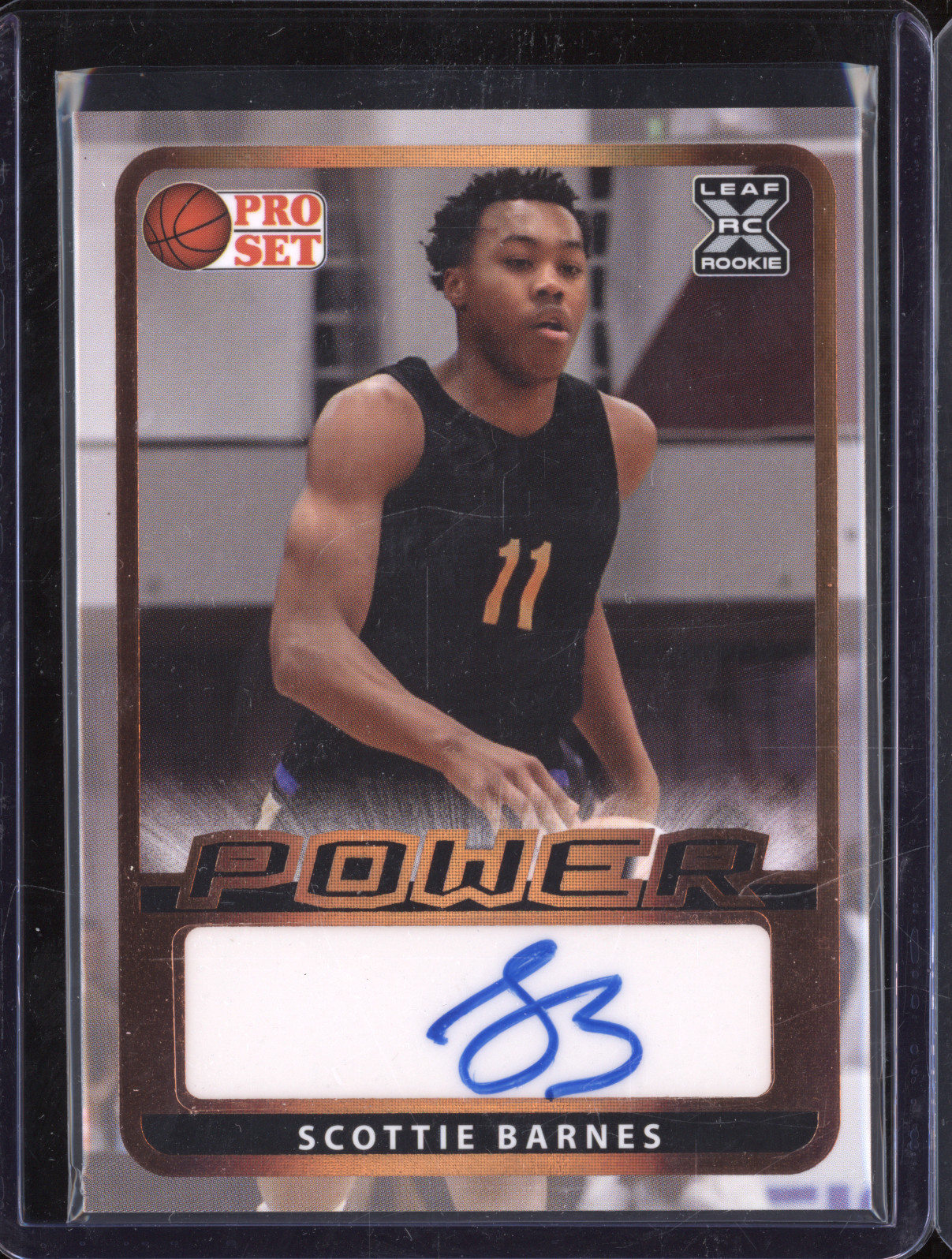 2021-22 Leaf Pro Set Power #BA-SB1 Scottie Barnes — front