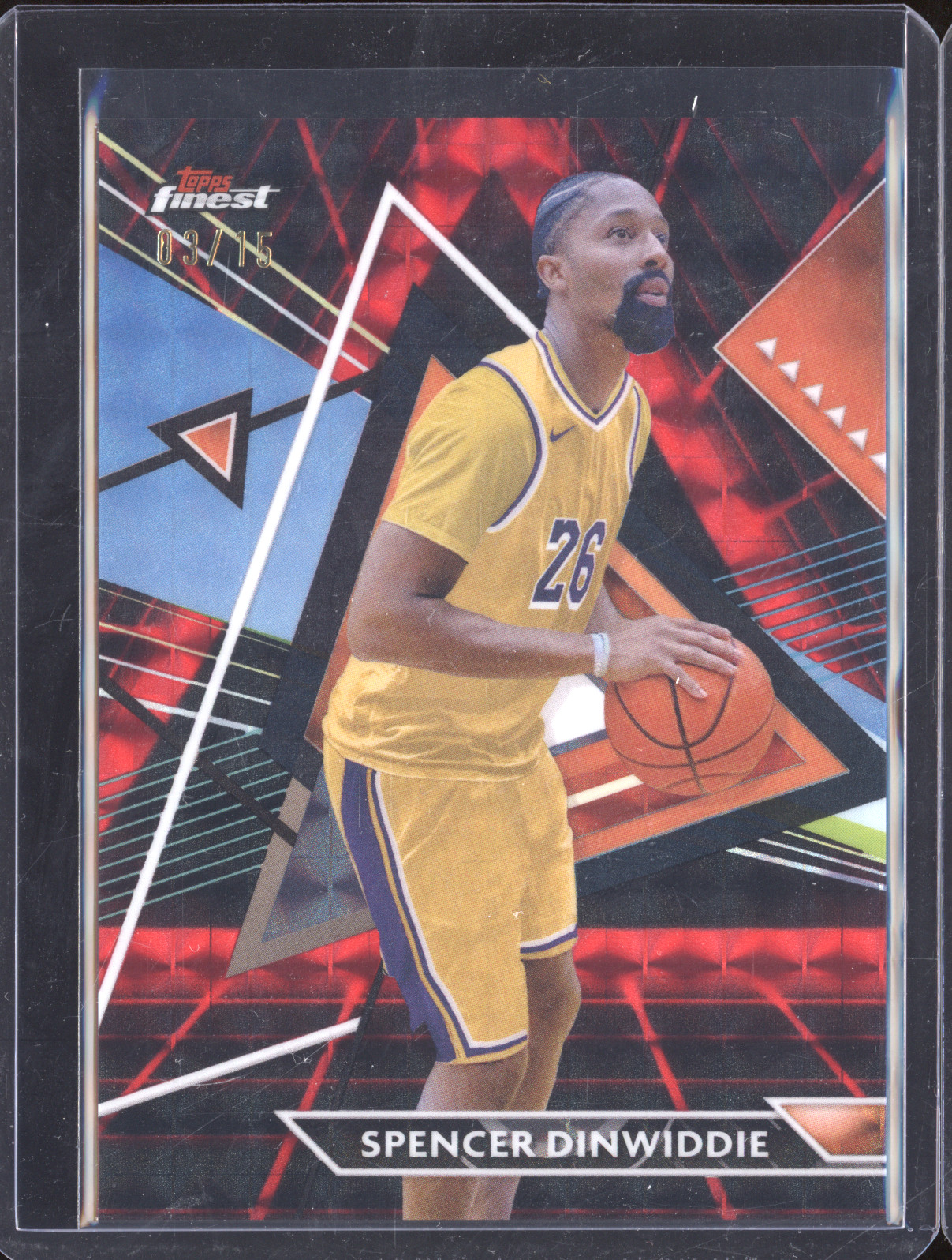 2023-24 Topps Finest #106 Spencer Dinwiddie — front