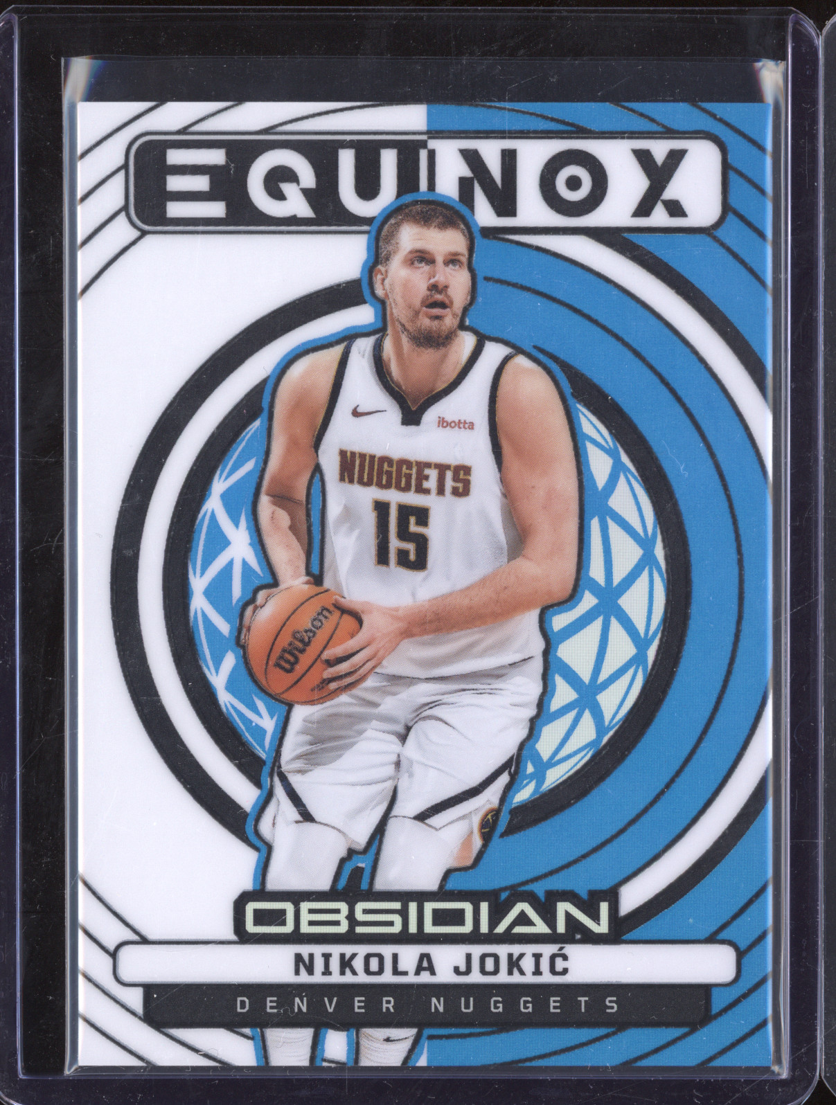 2024-25 Panini Obsidian #17 Nikola Jokić Equinox — front