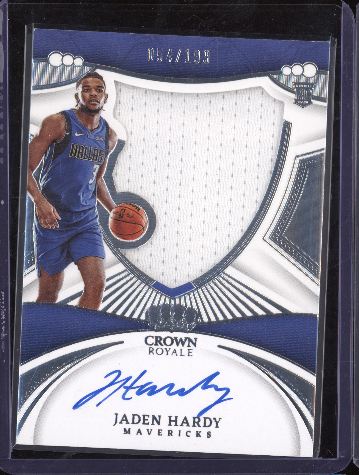 2022-23 Panini Crown Royale #054 Jaden Hardy — front