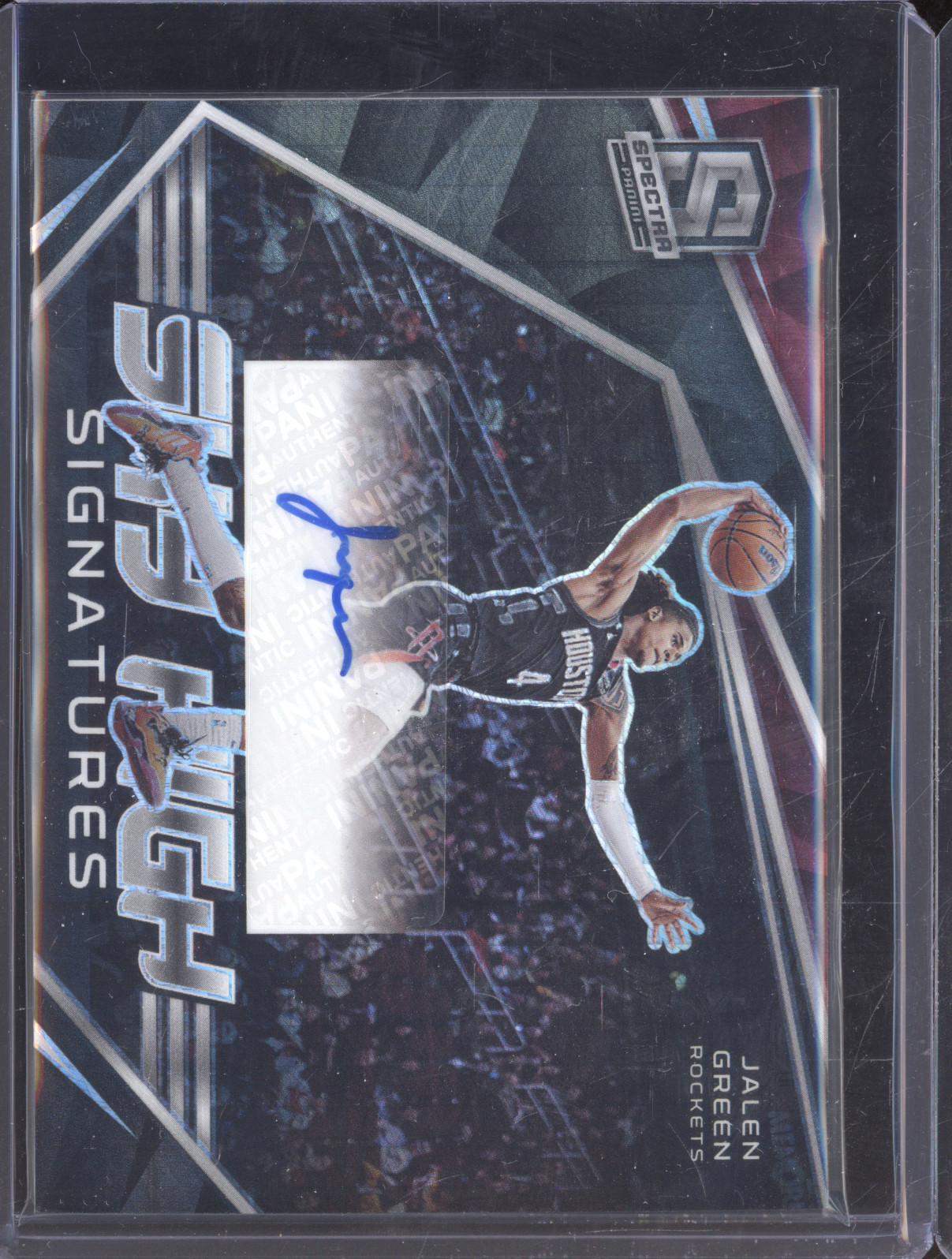 2022-23 Panini Spectra Signatures Jalen Green — front