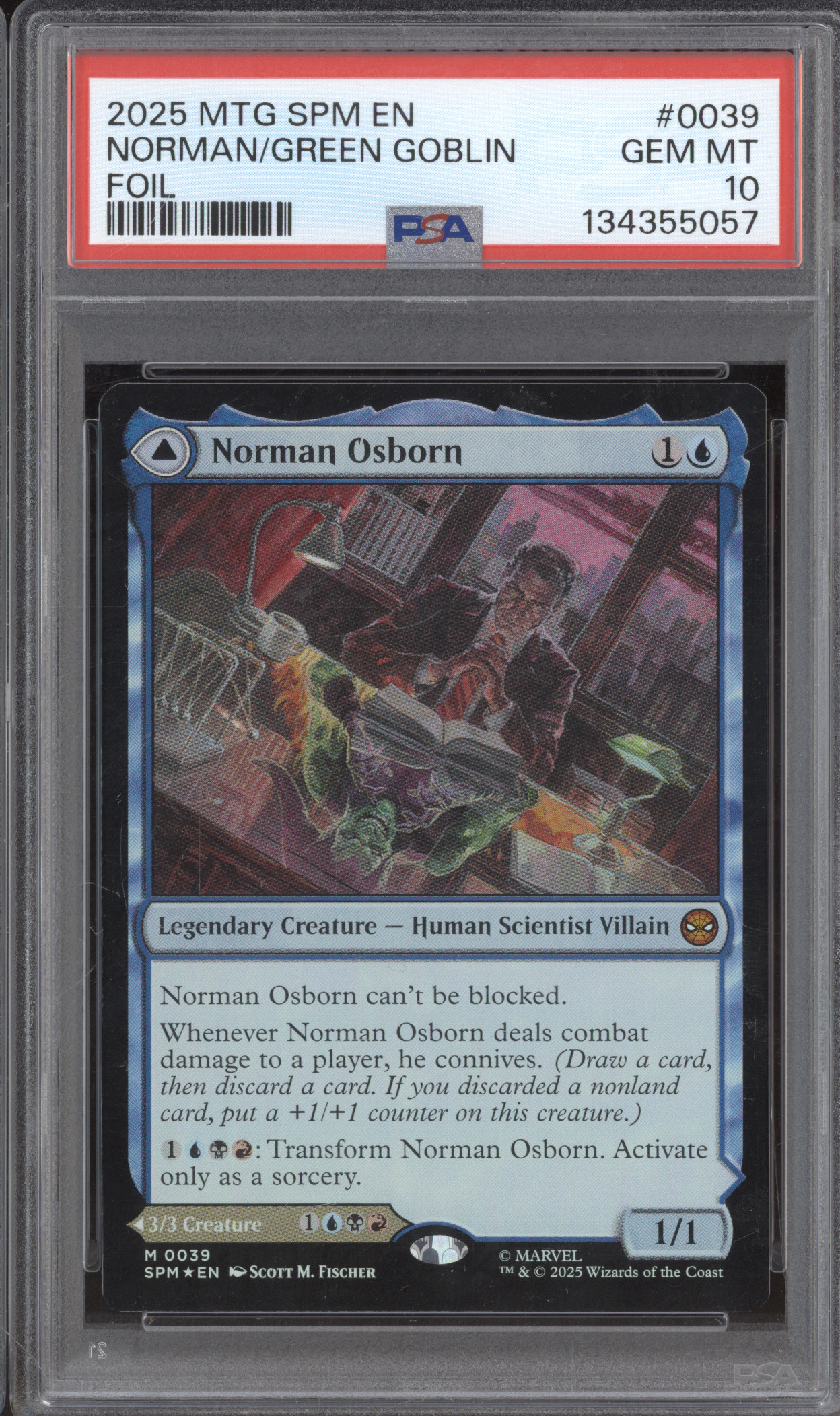 2025 MTG SPM #0039 Norman Osborn/Green Goblin — front