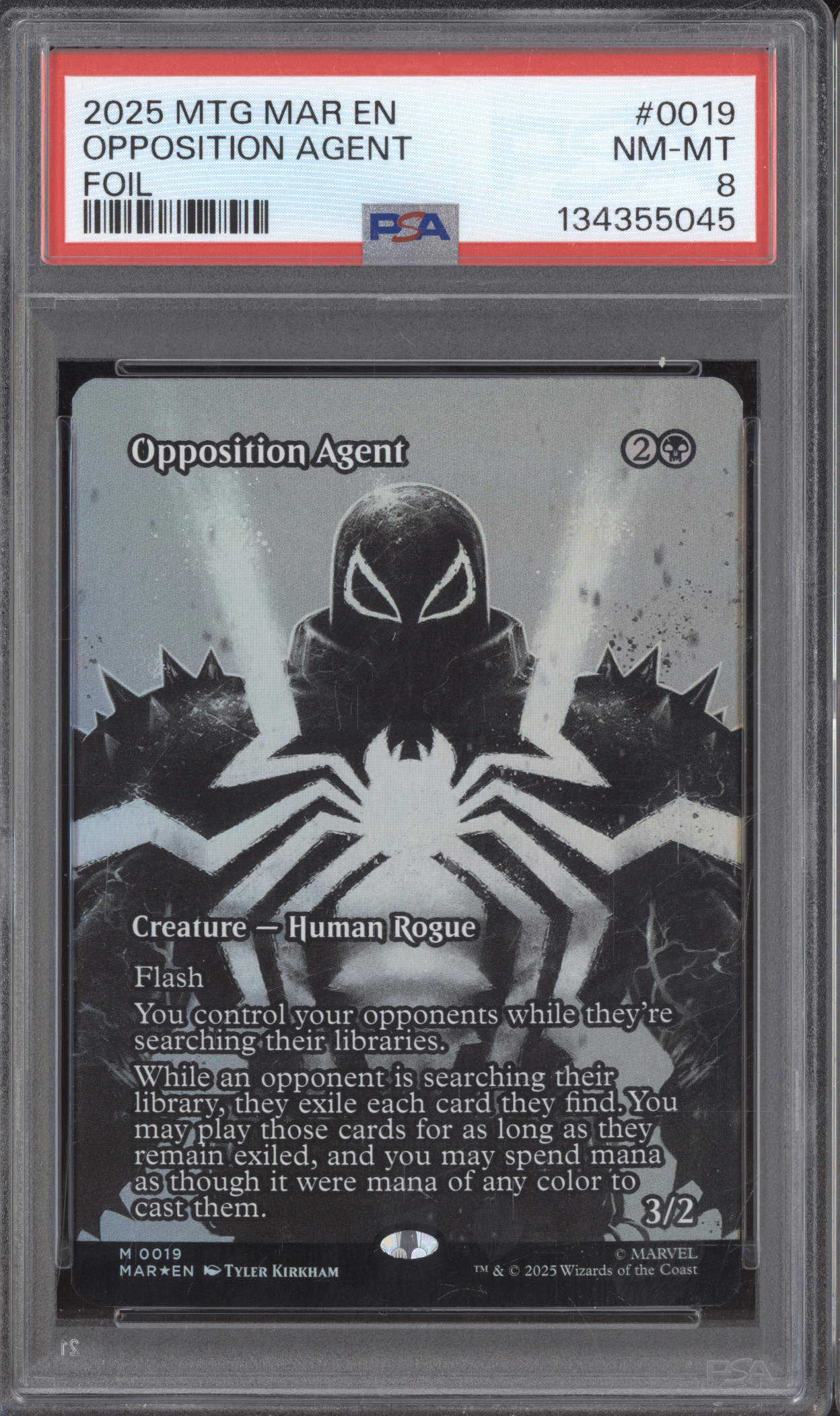 2025 Magic The Gathering MAR #0019 Opposition Agent Foil — front