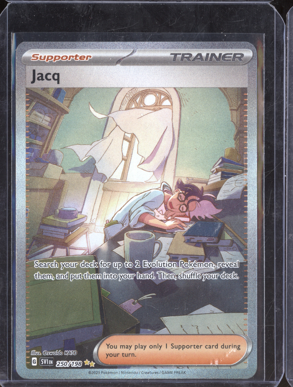 2023 Pokémon Scarlet & Violet Base Set #250 Jacq — front