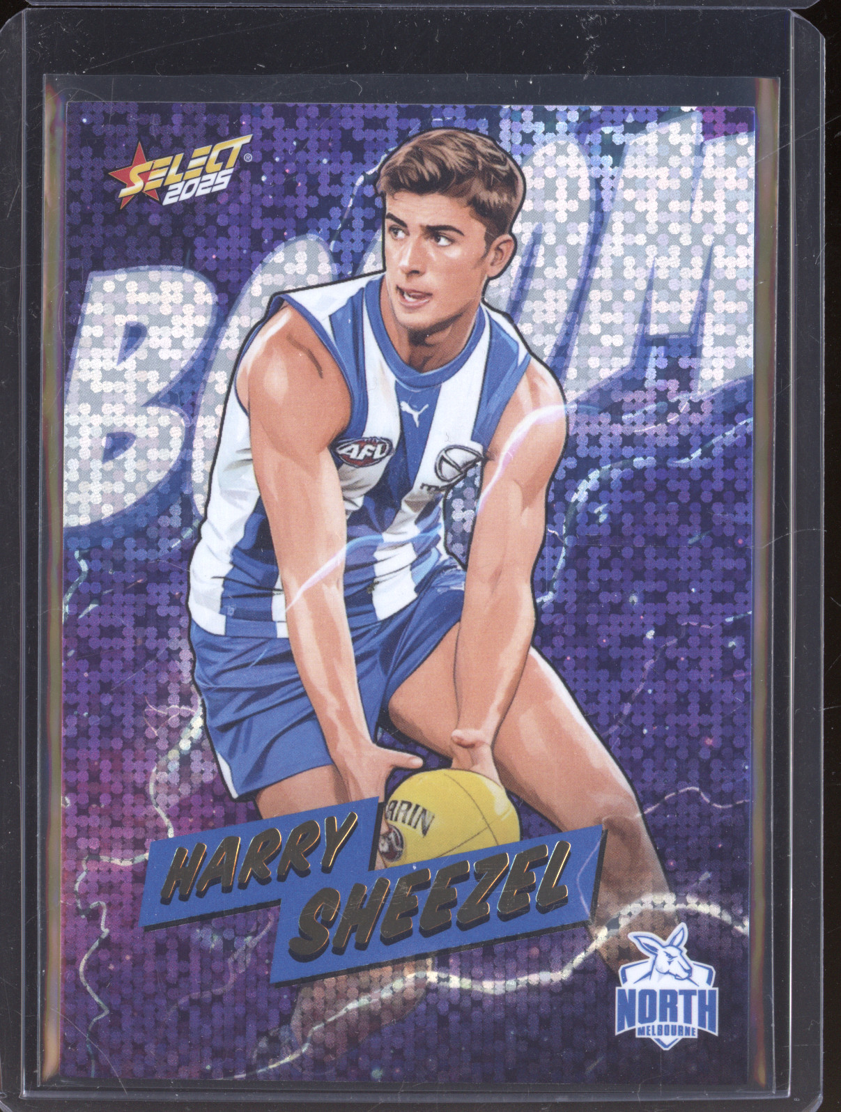 2025 Select AFL Boom Harry Sheezel — front