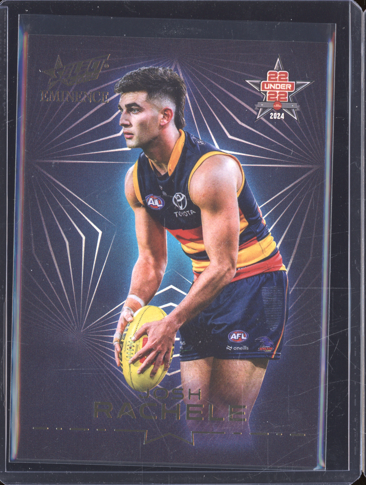 2024 Select AFL Eminence #22 Under 22 Josh Rachele — front