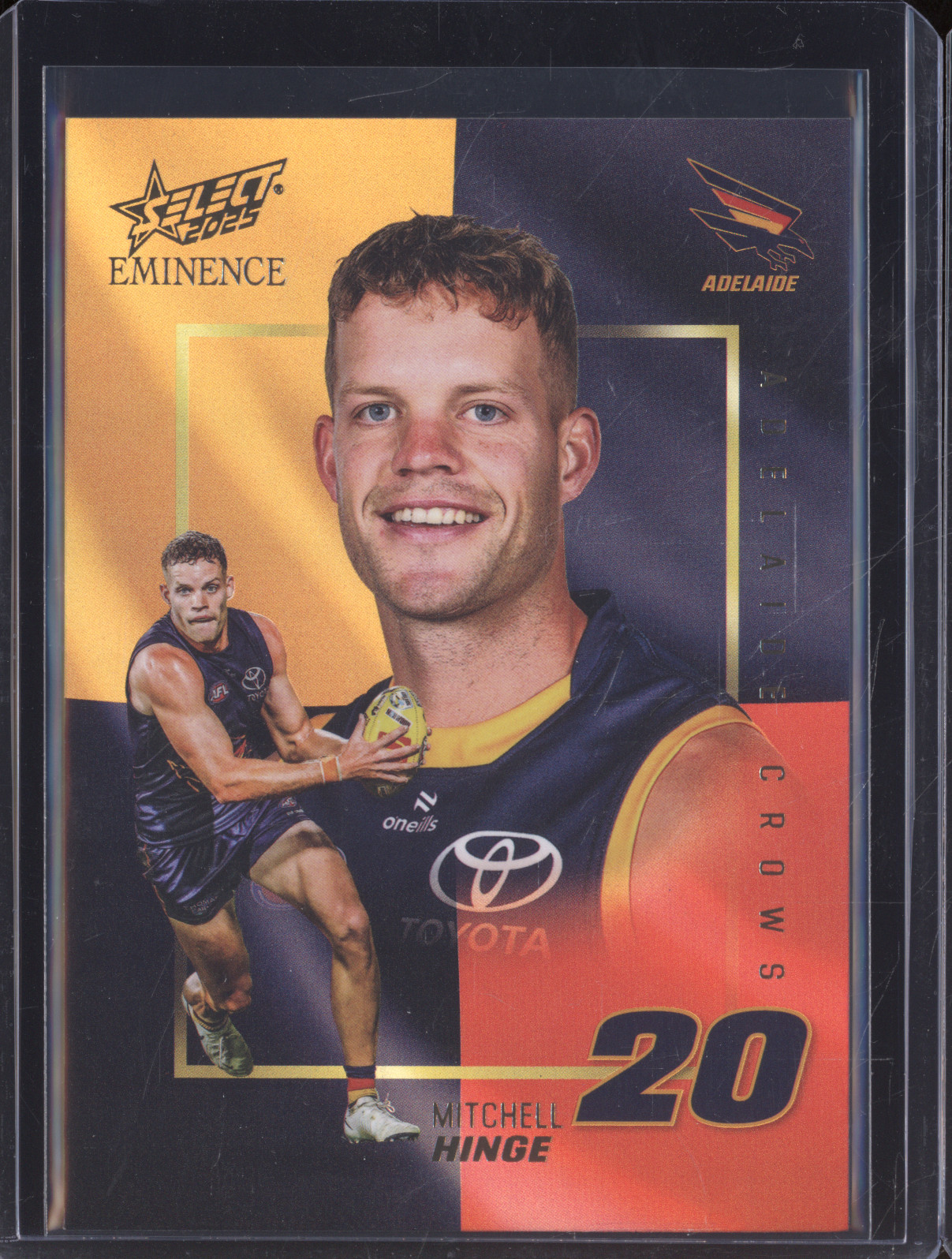 2025 Select AFL Eminence #20 Mitchell Hinge — front