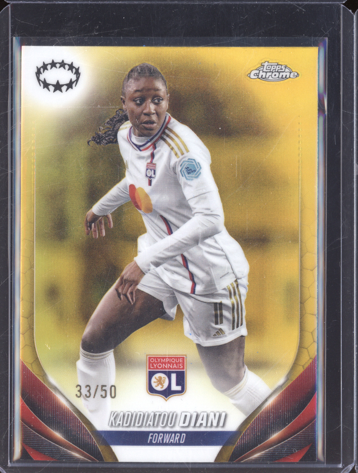 2023-24 Topps Chrome UEFA Women's Champions League #33/50 Kadidiatou Diani — front