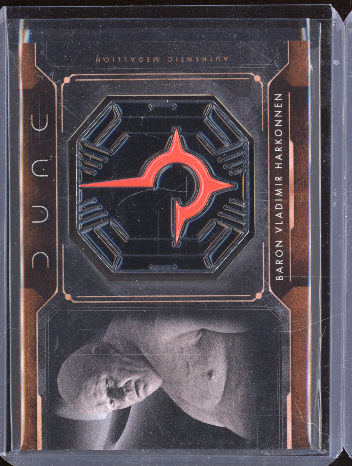 2024 Topps Chrome Dune Character Medallion #MCM-BVH Baron Vladimir Harkonnen — front
