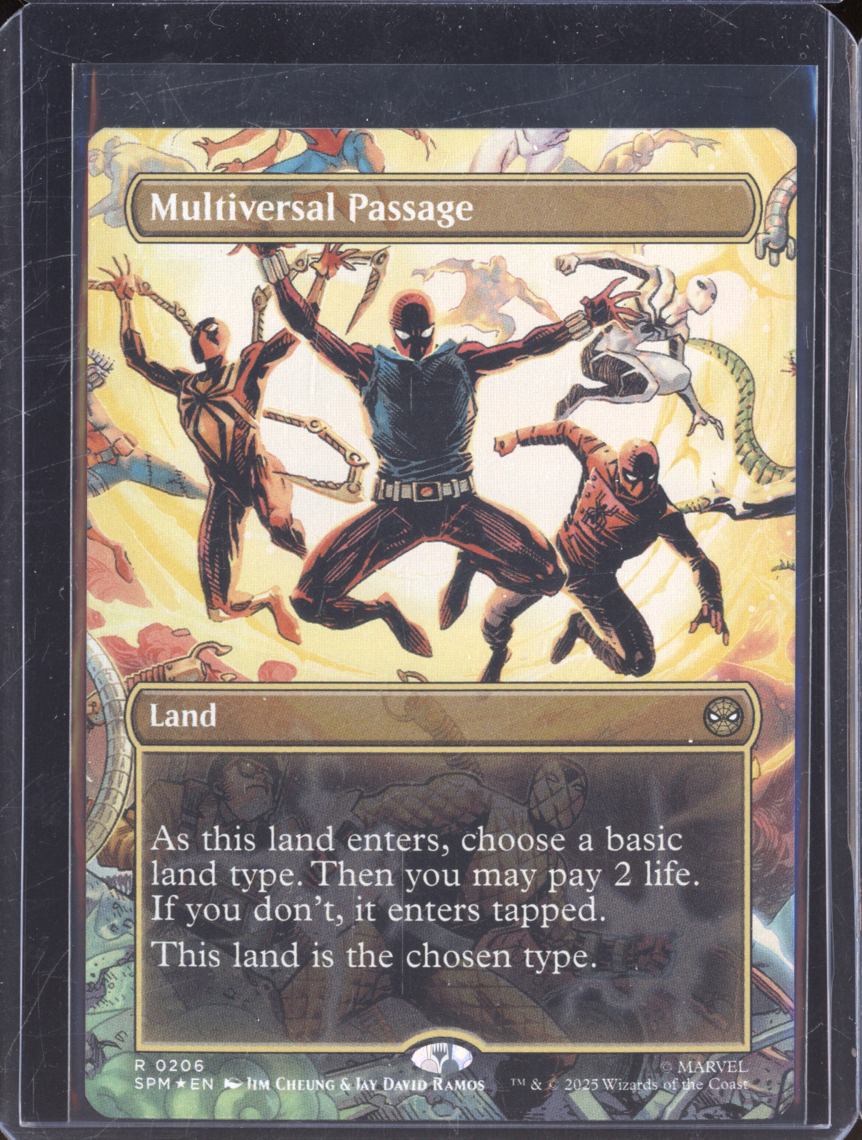 2025 Magic: The Gathering #0206 Multiversal Passage — front