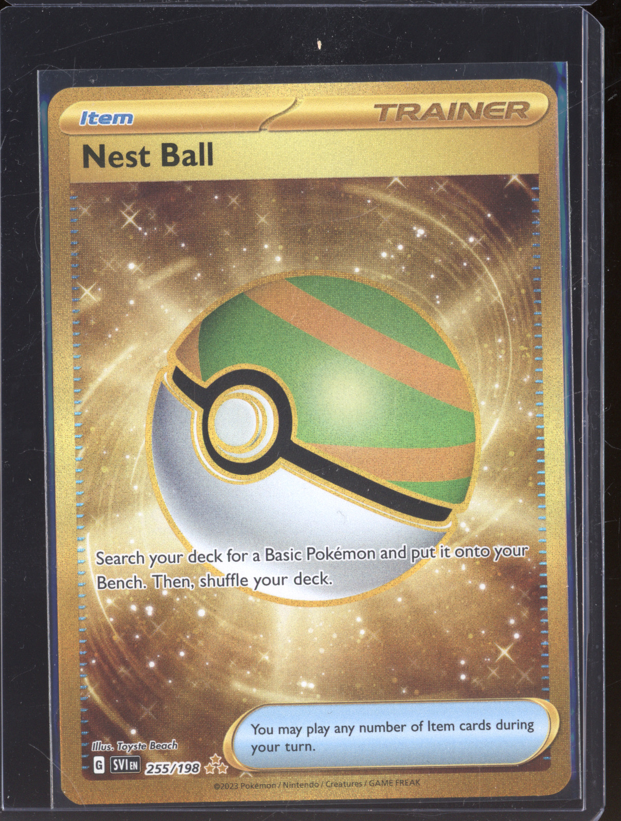 2023 Pokémon Scarlet & Violet #255 Nest Ball — front