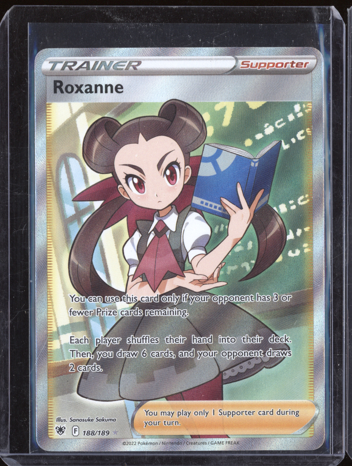 2022 Pokémon Astral Radiance #188 Roxanne — front