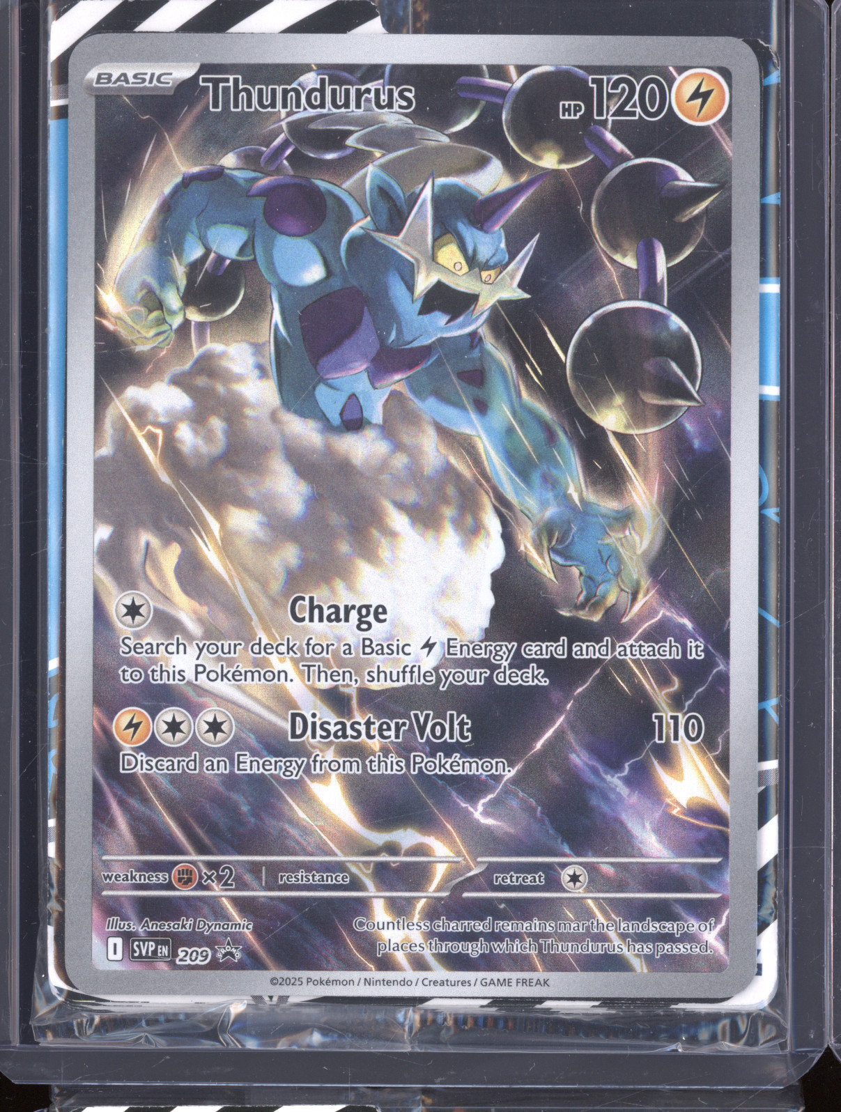 2025 Pokémon SV: Scarlet & Violet Promo Cards #209 Thundurus — front