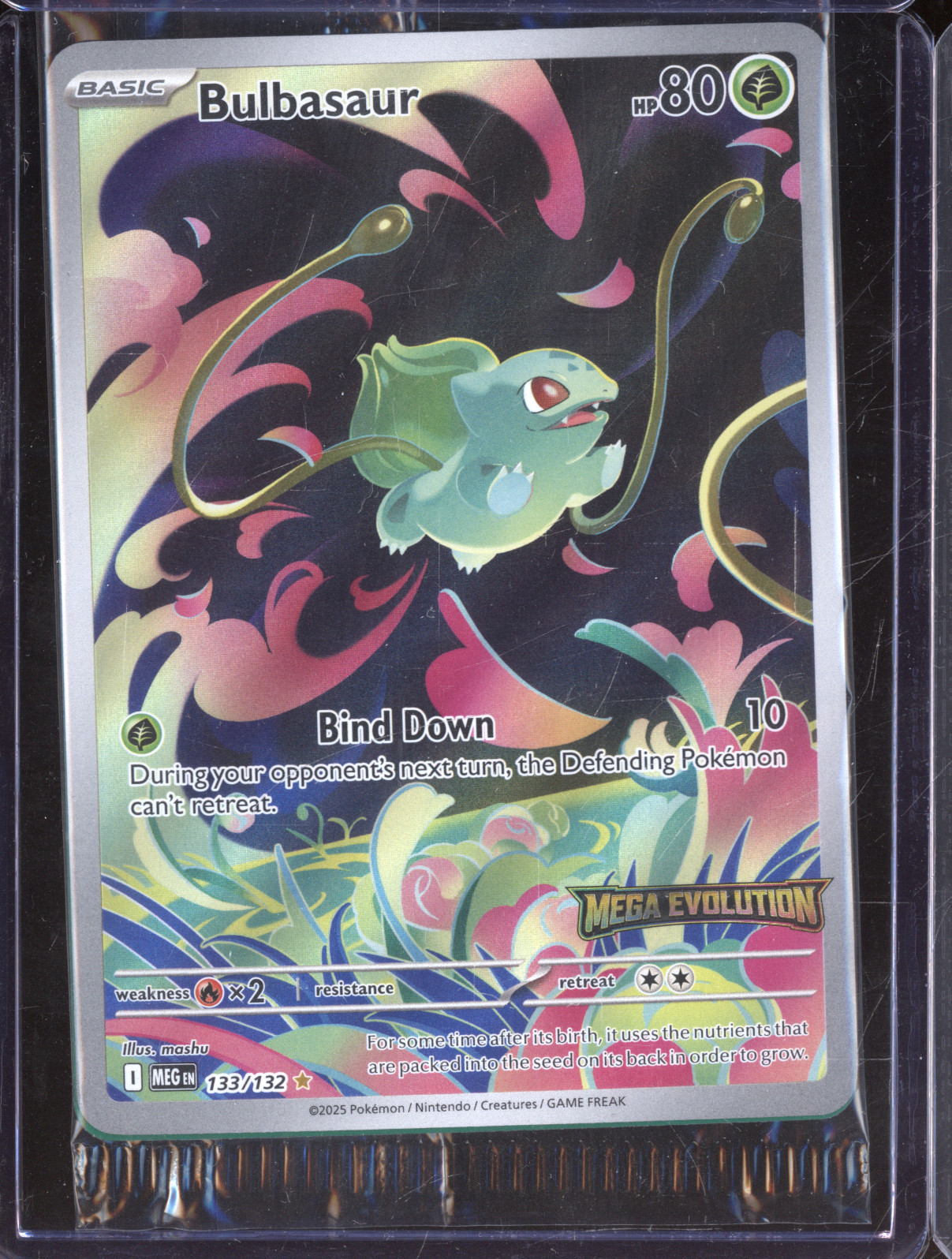 2025 Pokémon #133 Bulbasaur Mega Evolution — front