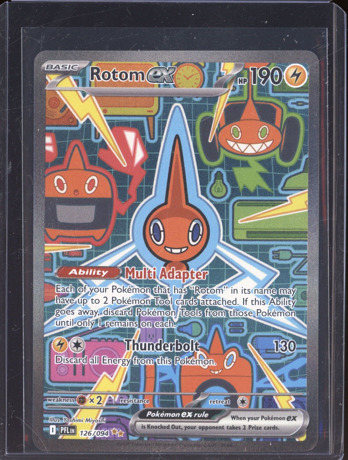 2025 Pokemon TCG #126 Rotom ex — front