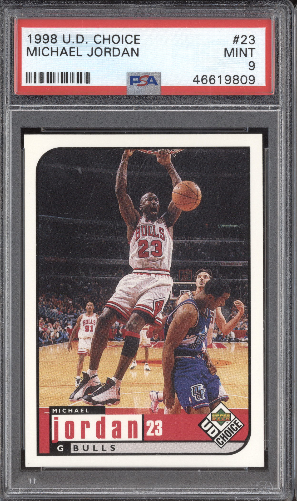1998 Upper Deck Choice #23 Michael Jordan — front