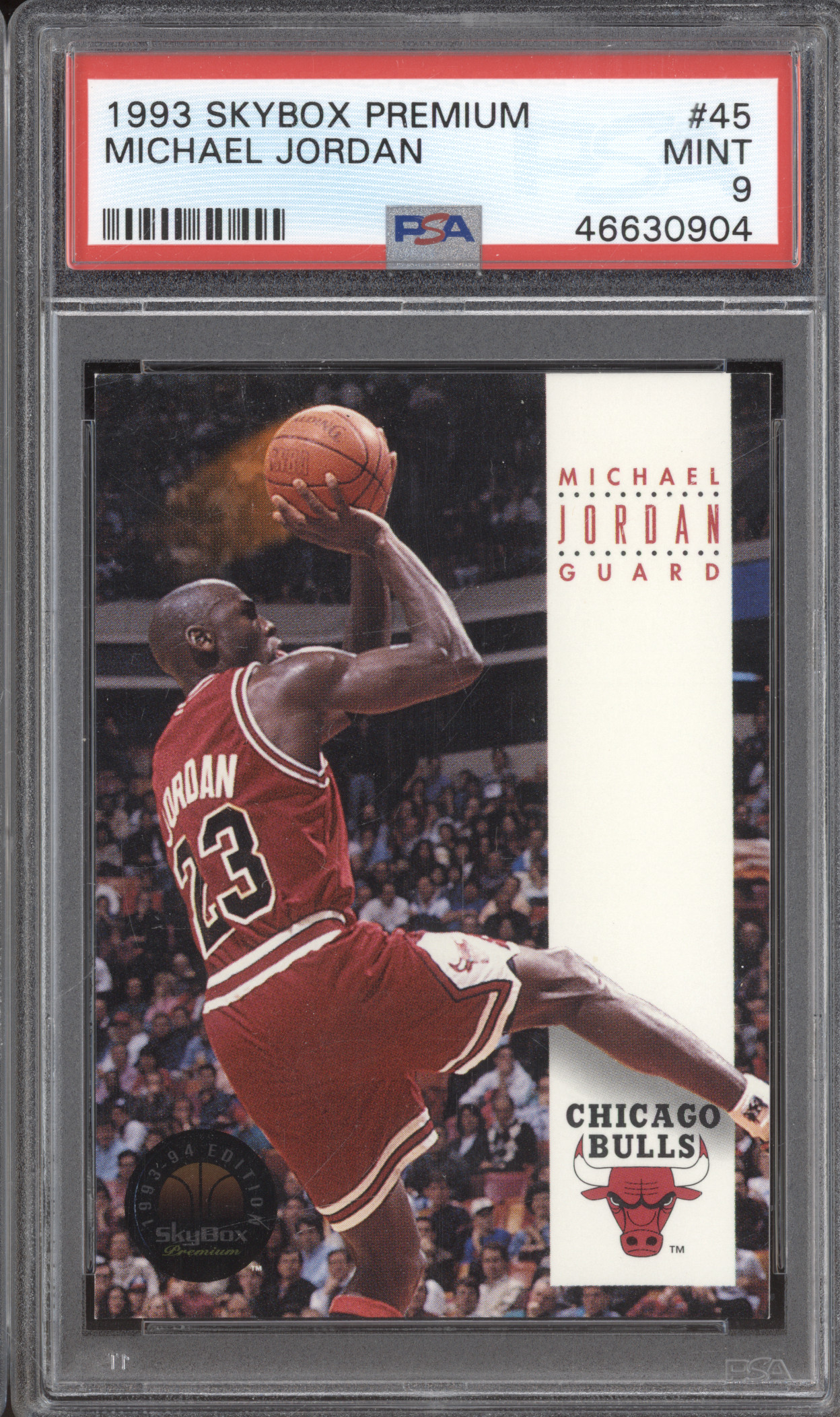 1993 Skybox Premium #45 Michael Jordan — front
