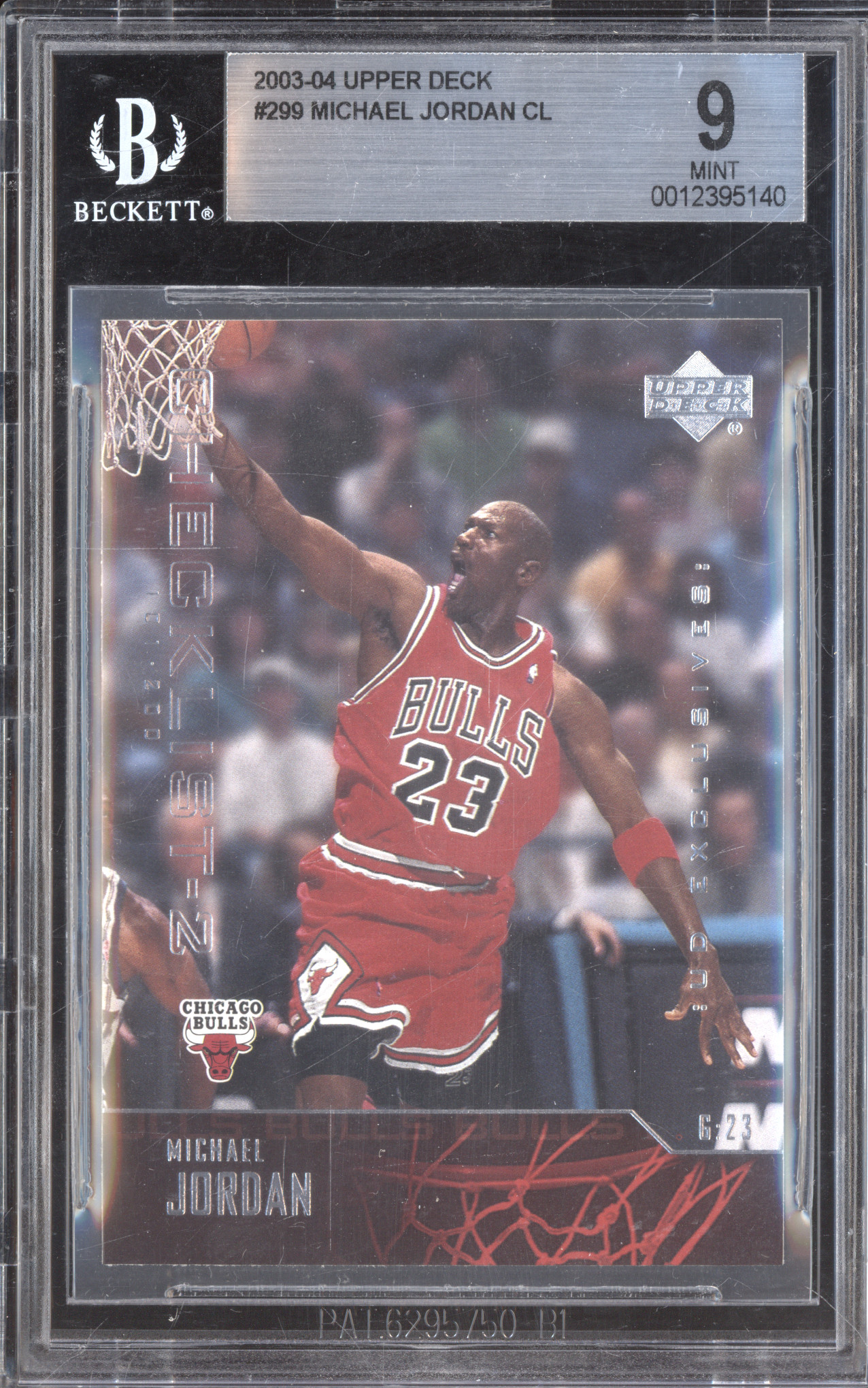 2003-04 Upper Deck #299 Michael Jordan CL — front