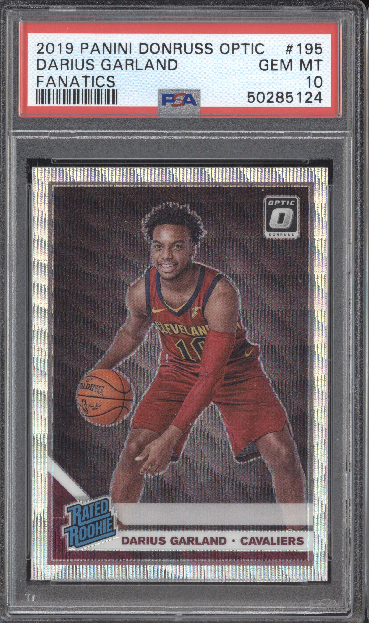 2019 Panini Donruss Optic #195 Darius Garland — front