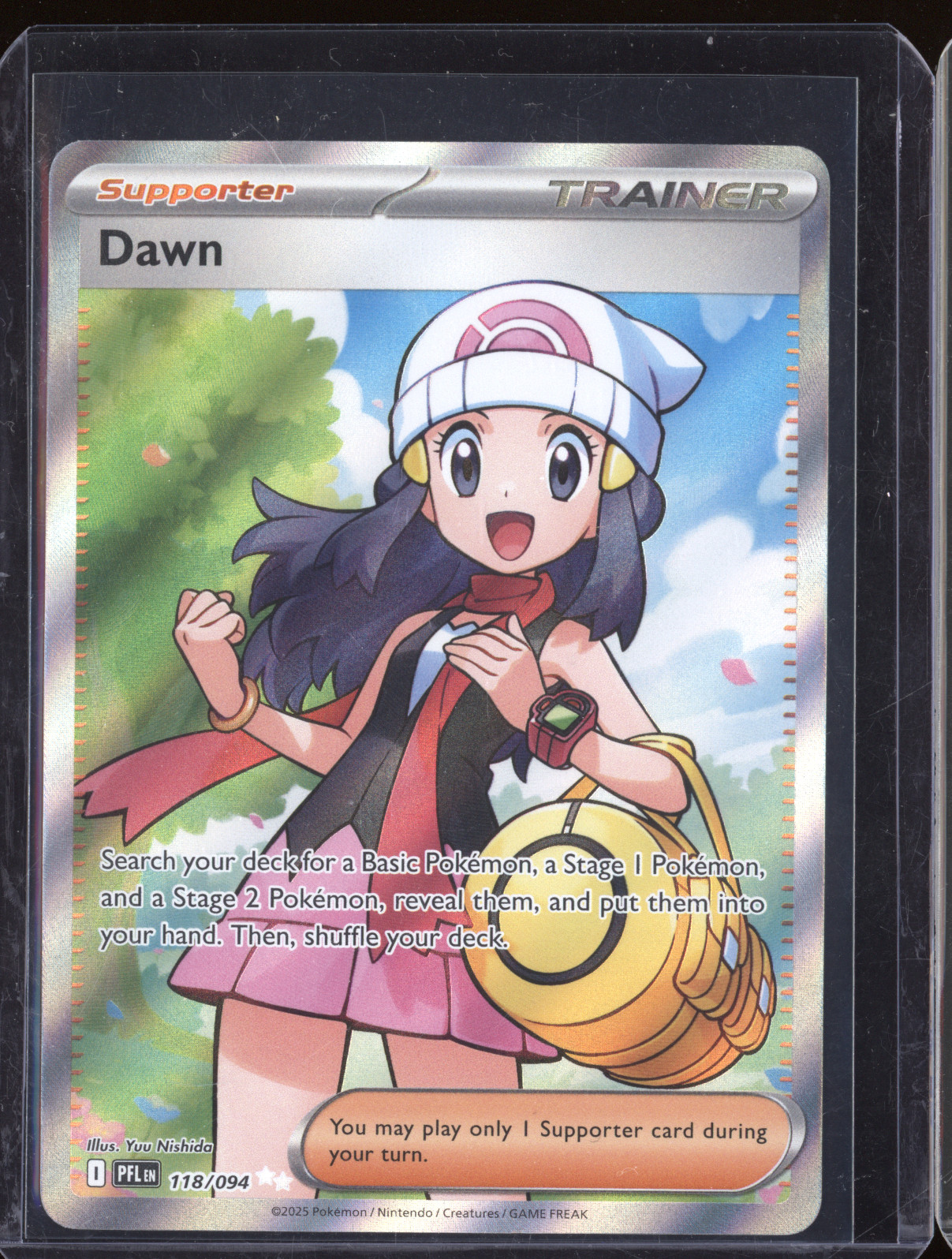 2025 Pokemon ME02: Phantasmal Flames #118/094 Dawn — front