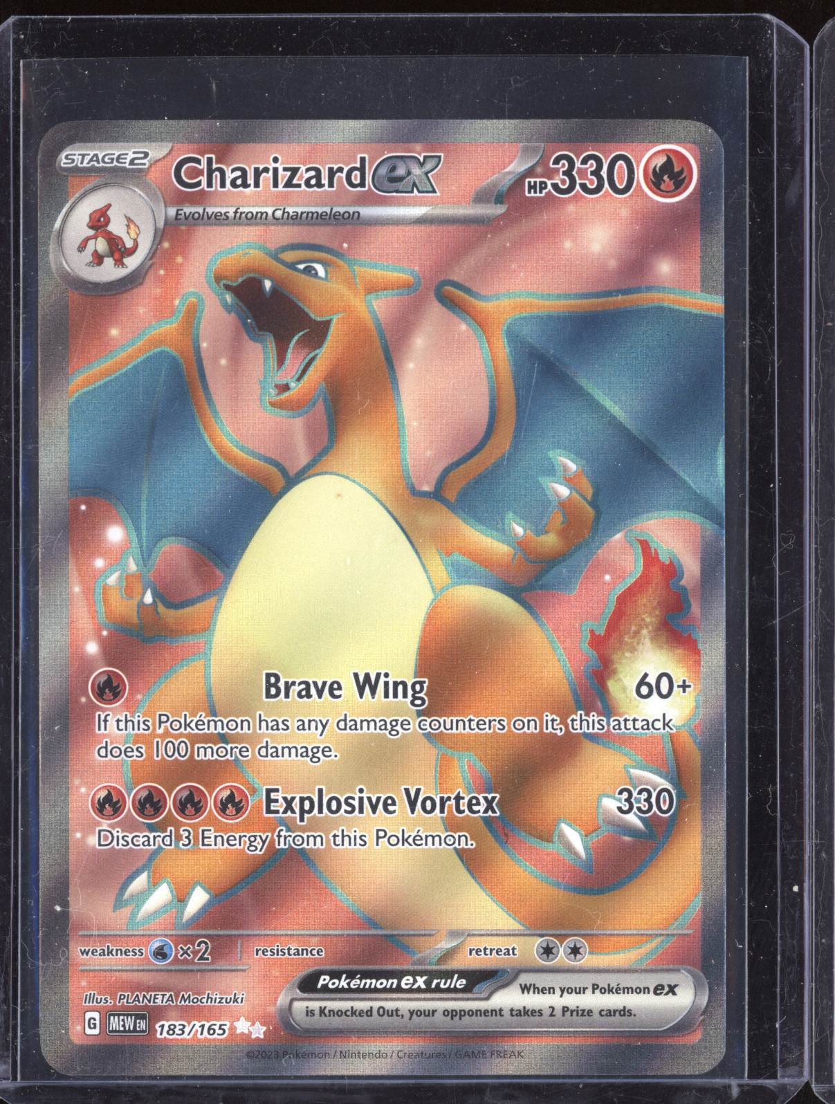 2023 Pokemon 151 #183 Charizard ex — front