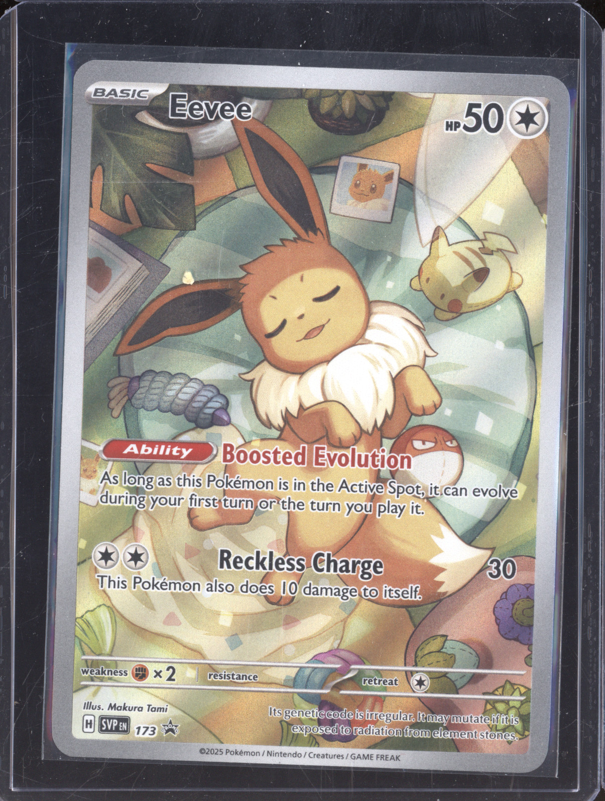 2025 Pokémon SV: Scarlet & Violet Promo #173 Eevee — front