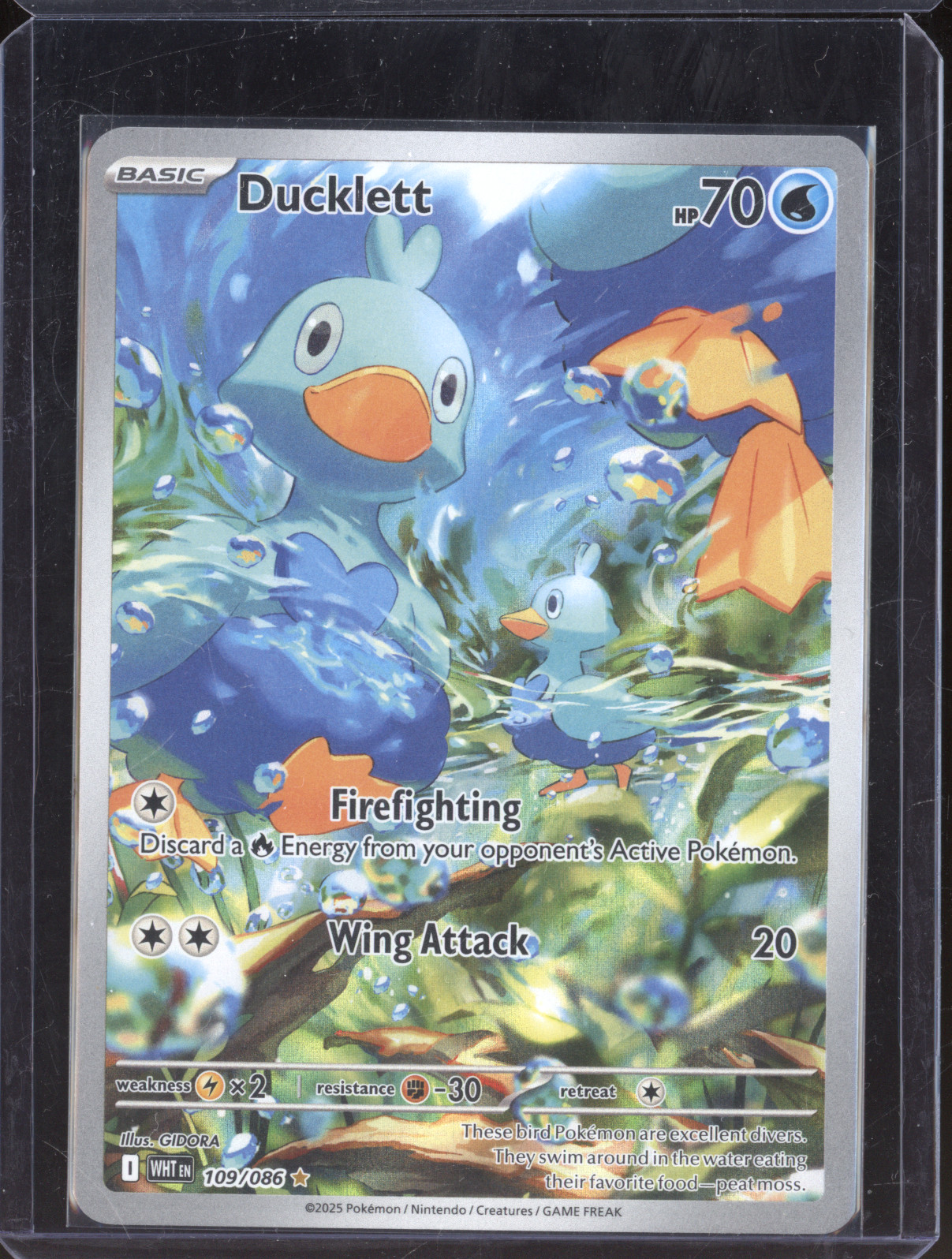 2025 Pokémon #109 Ducklett — front