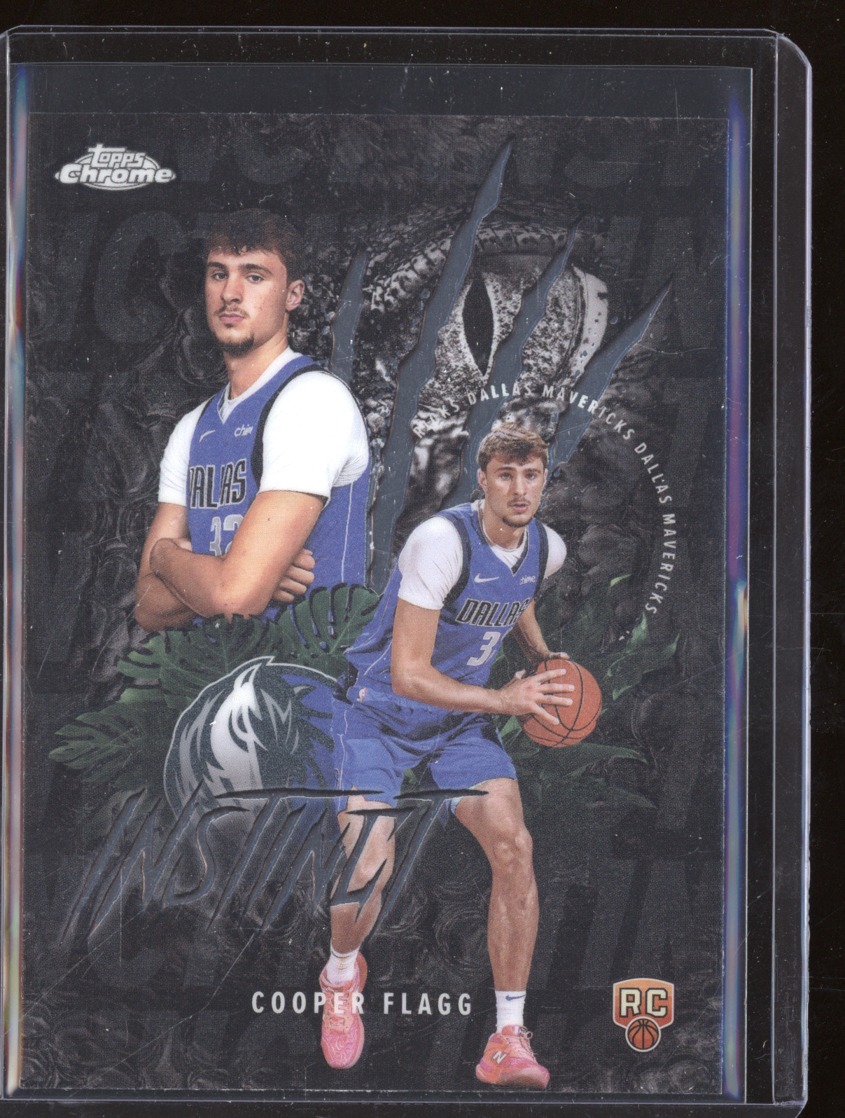 2025-26 Topps Chrome #INS-11 Cooper Flagg Instinct — front